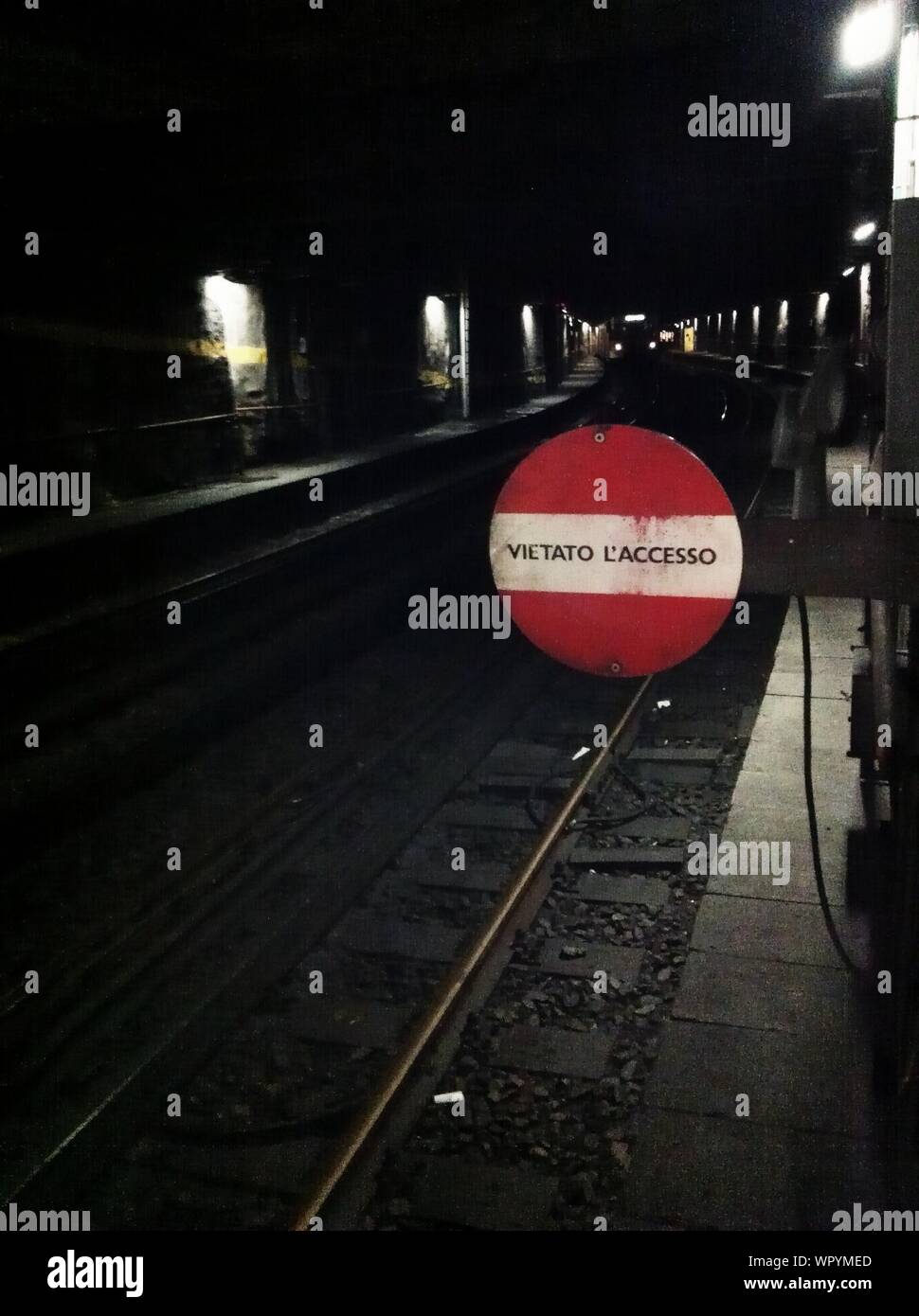 Subway Stop Sign High Resolution Stock Photography and Images - Alamy