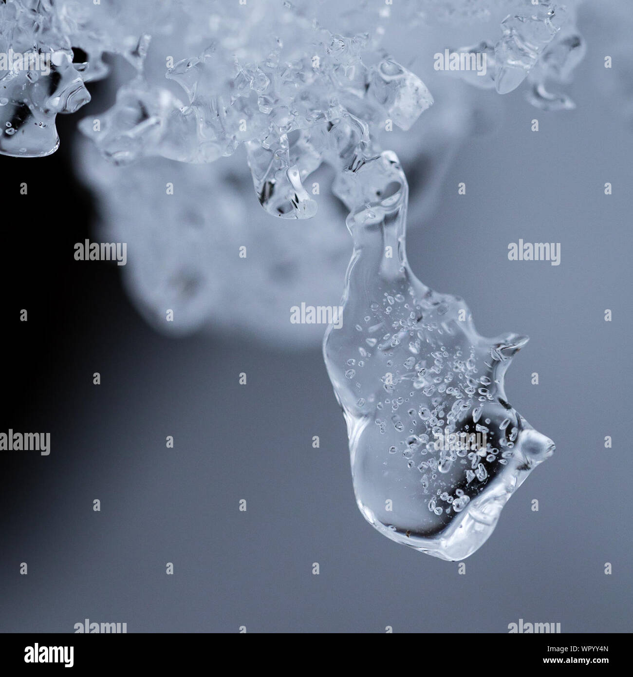 Drops of ice hi-res stock photography and images - Alamy