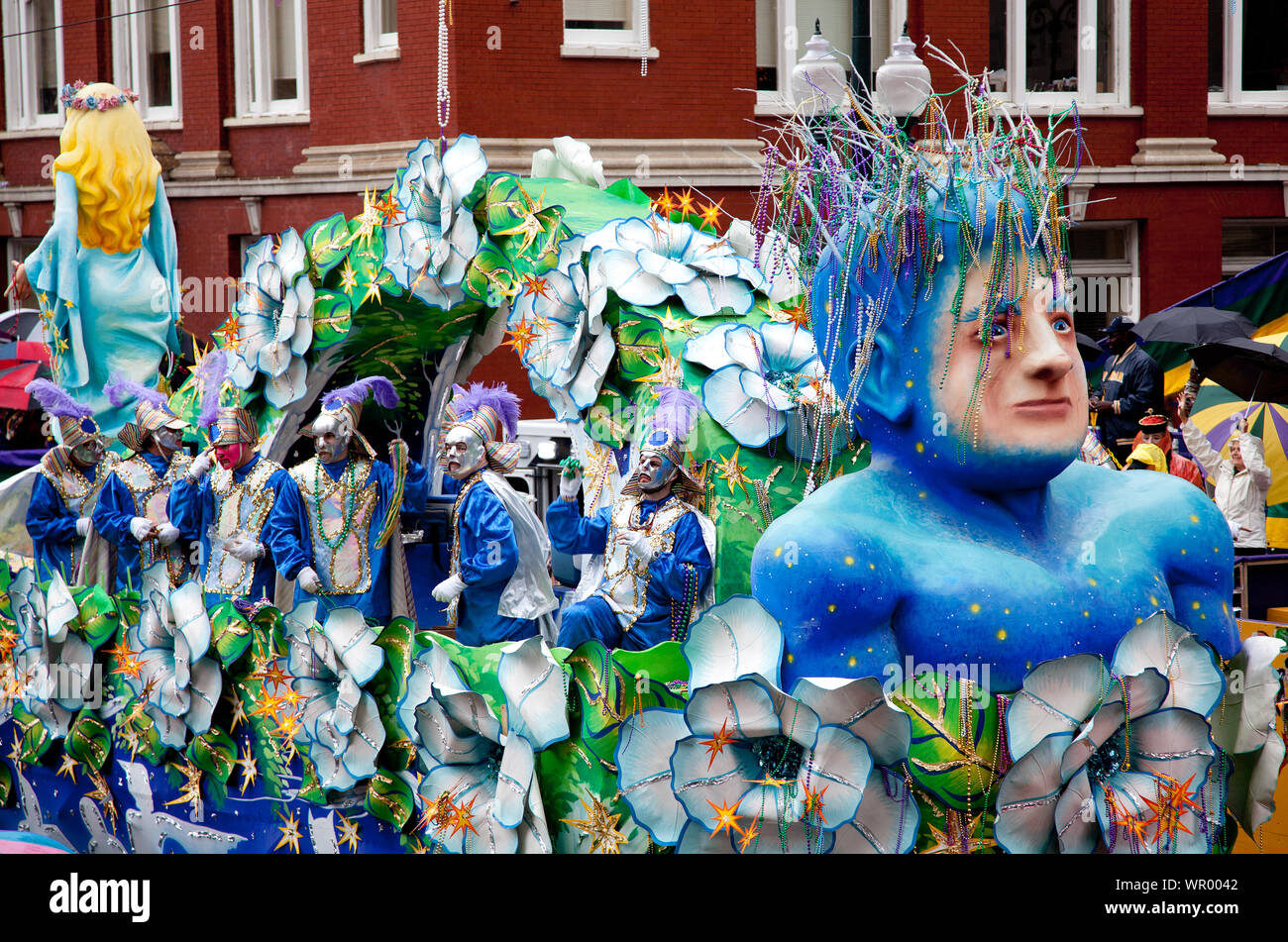 Mardi Gras Parade, New Orleans, Louisiana Stock Photo Alamy