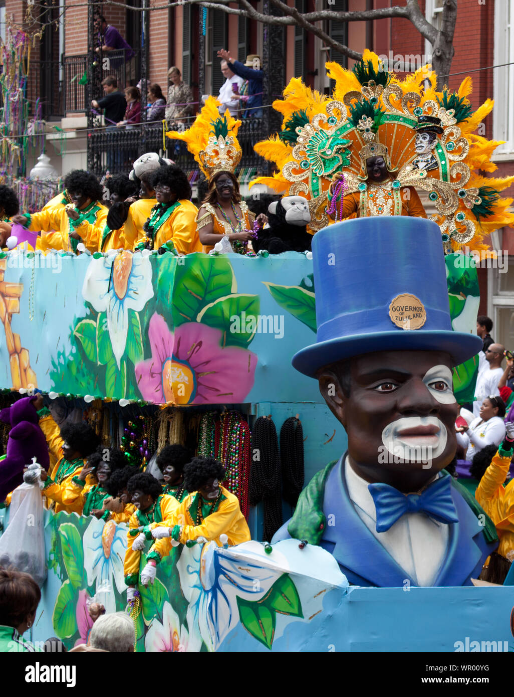 Mardi Gras Parade, New Orleans, Louisiana Stock Photo Alamy