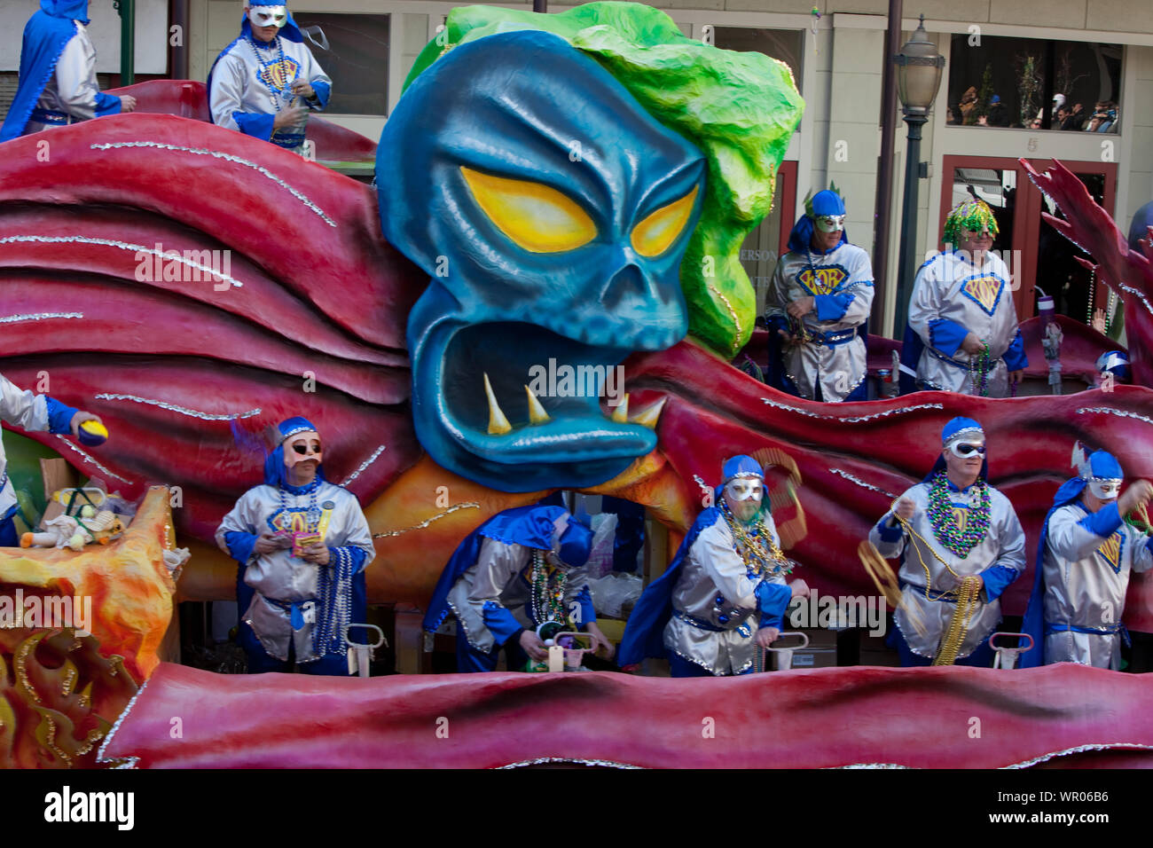Mardi Gras, Mobile, Alabama Stock Photo Alamy