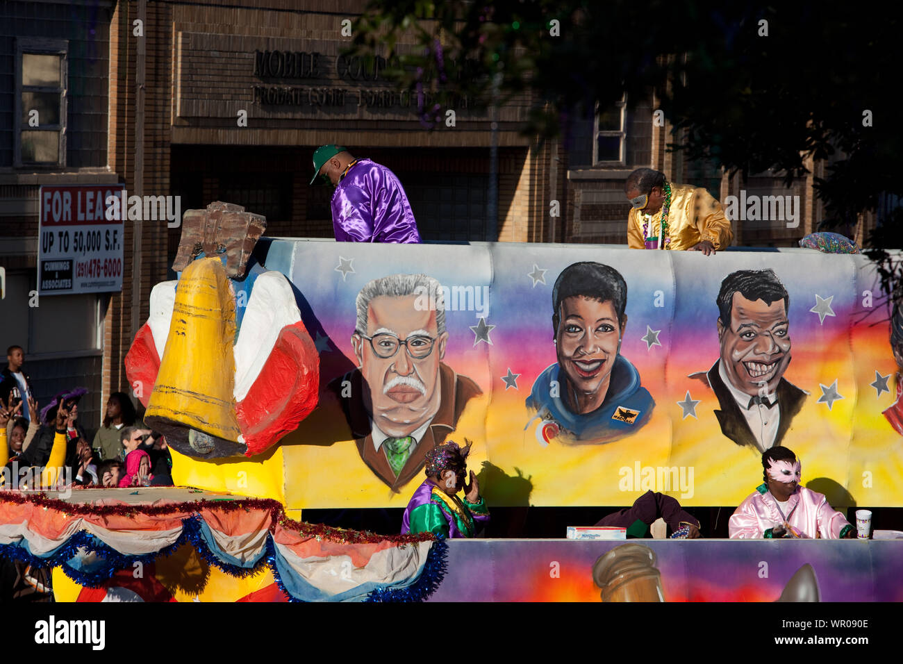 Mardi Gras, Mobile, Alabama Stock Photo Alamy