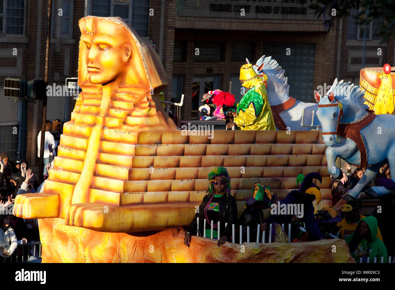Mardi Gras, Mobile, Alabama Stock Photo - Alamy