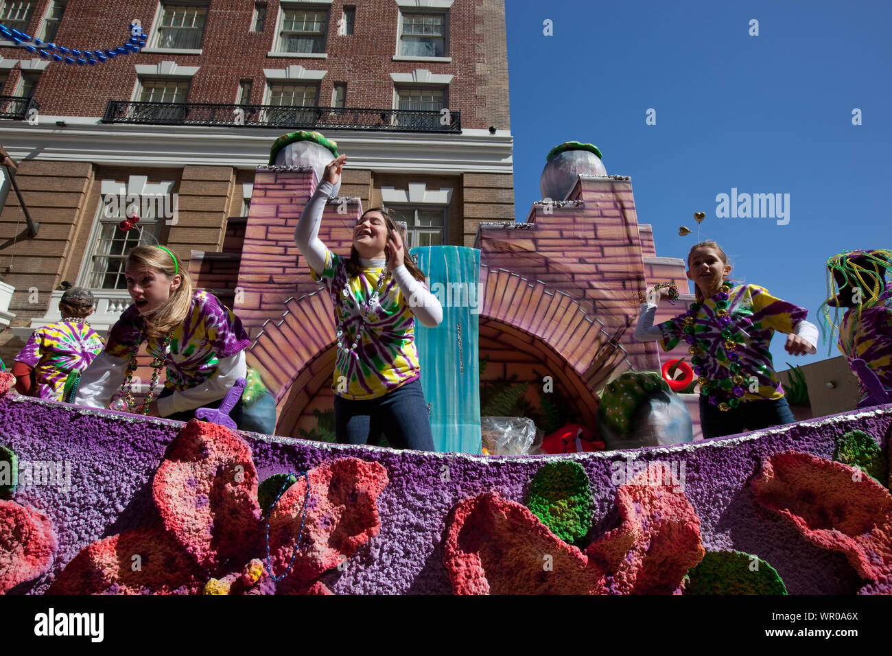 Mardi Gras, Mobile, Alabama Stock Photo Alamy