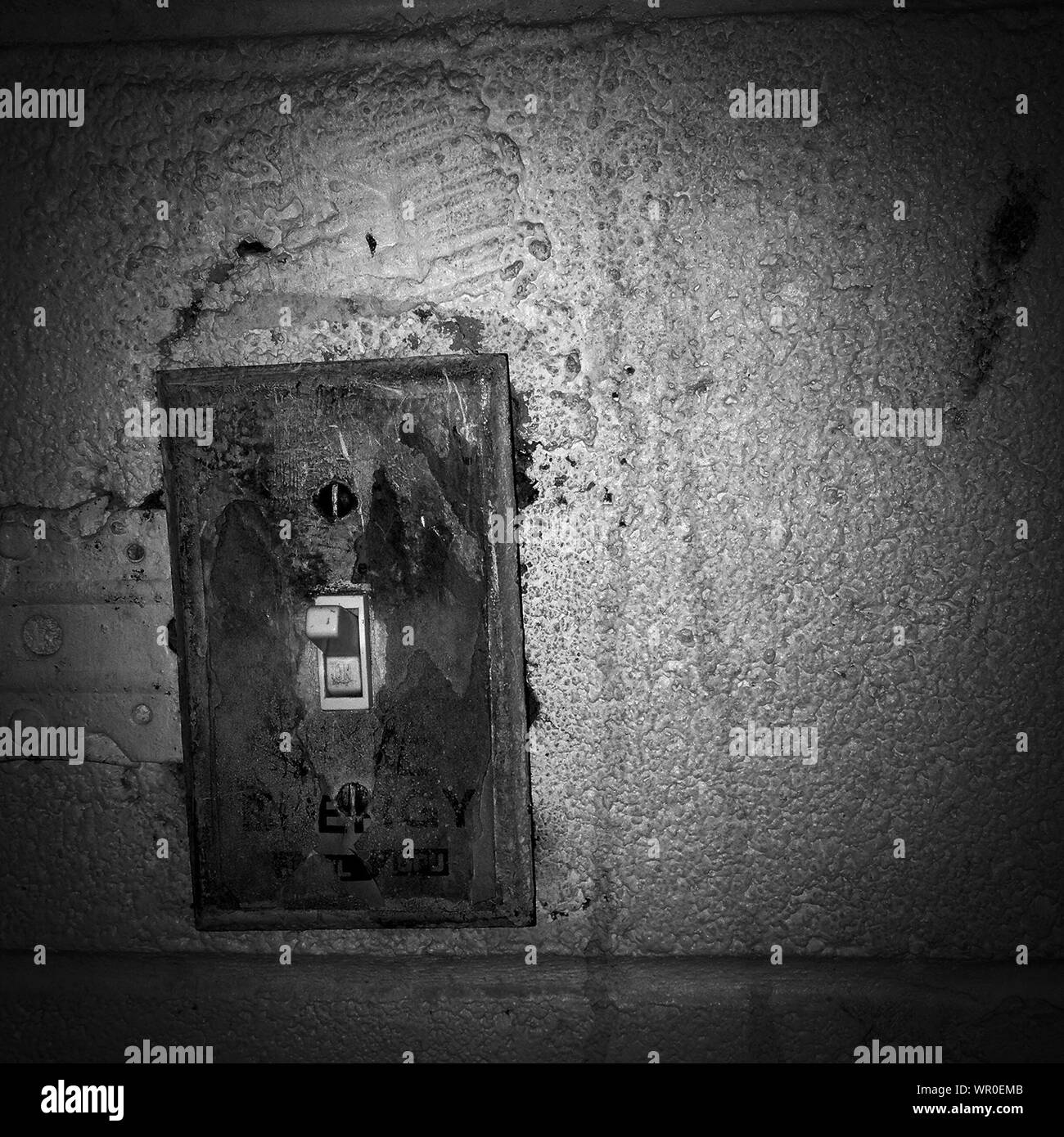 Old Light Switch Stock Photo Alamy