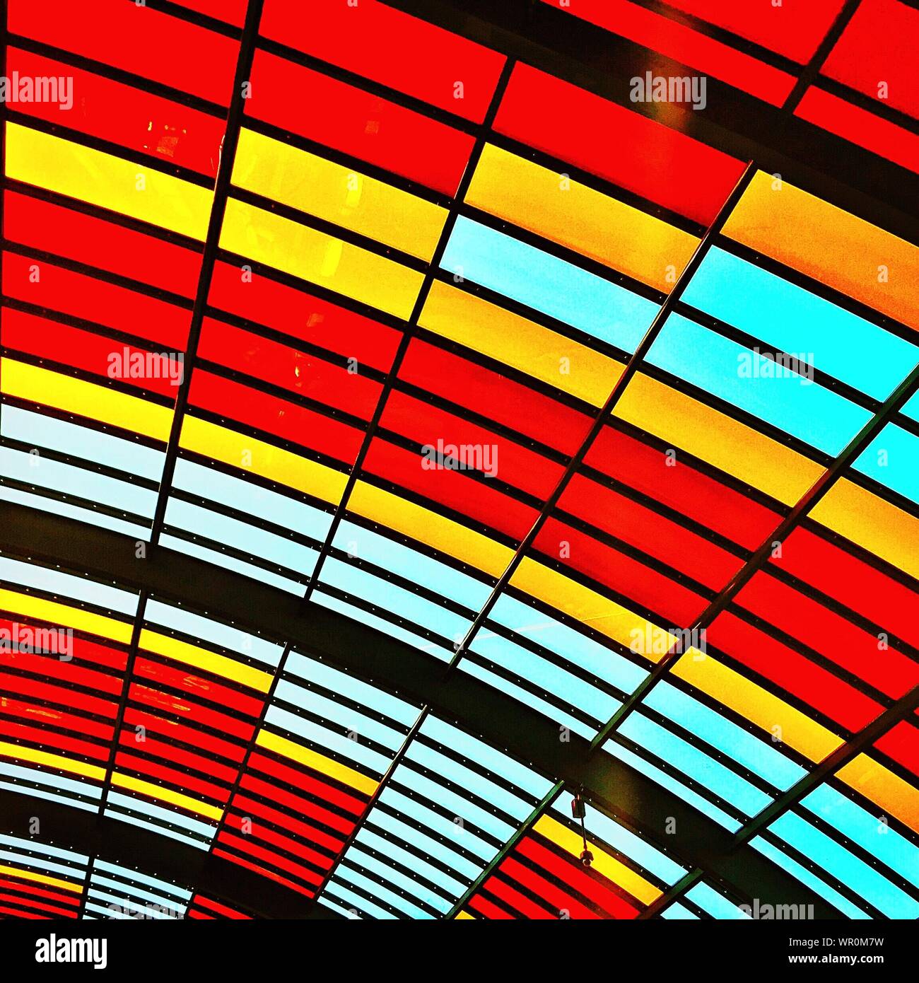 Stained Glass Ceiling High Resolution Stock Photography and Images Alamy