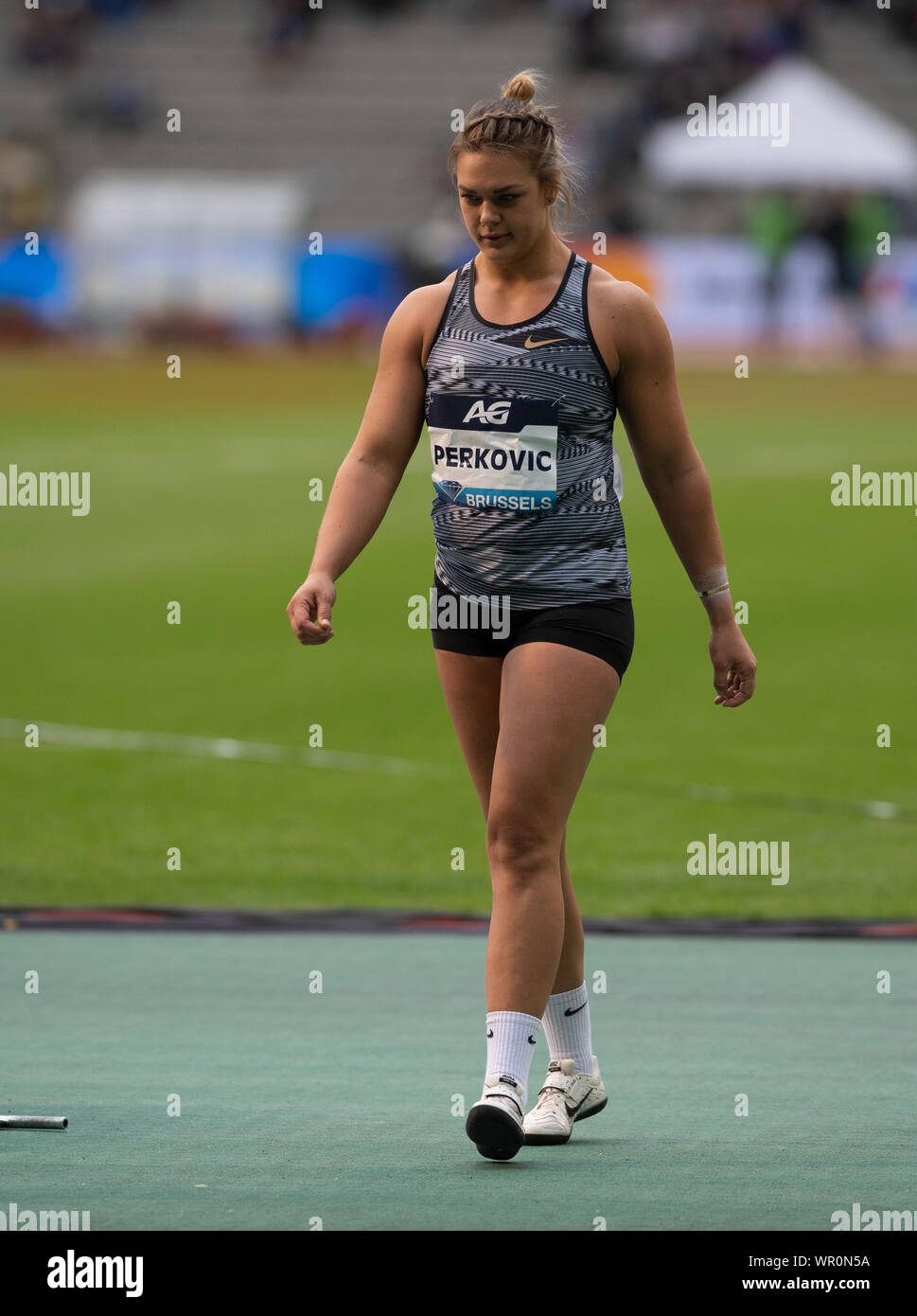 Brussels, Belgium. 06th Sep, 2019. Sandra Perkovic (CRO) during the