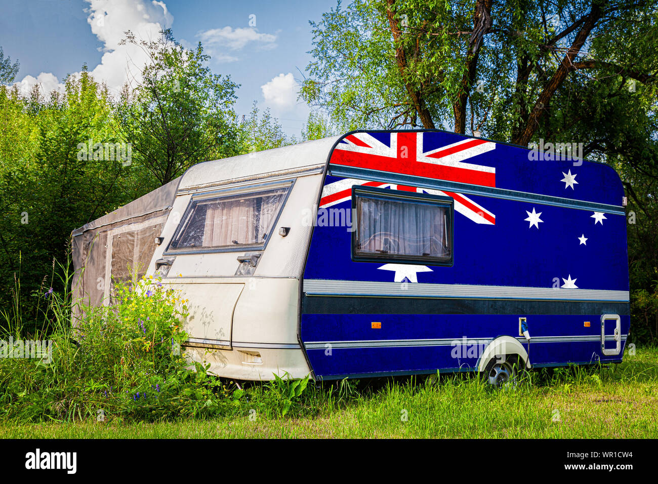 Australian trailer park hires stock photography and images Alamy