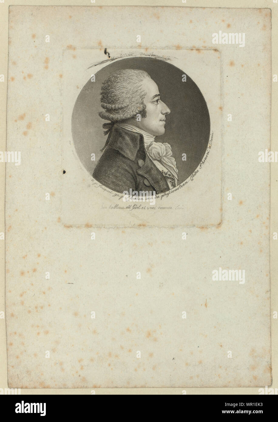 Marquis de Brantco (Vanclure), who was involved in a balloon ascension ...