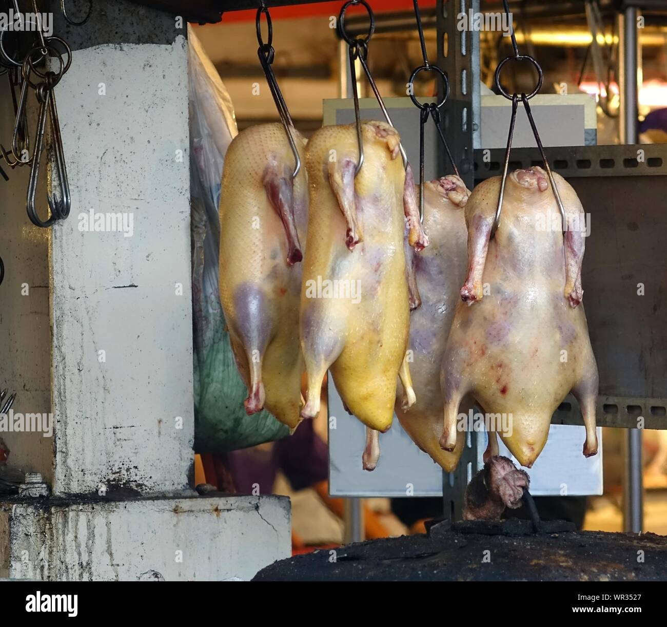 Duck Meat For Sale At Market Stock Photo Alamy