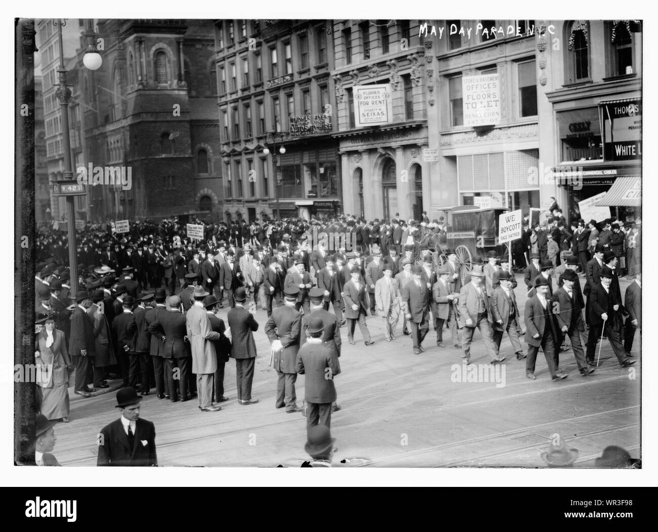 May Day Parade, N.Y.C Stock Photo Alamy