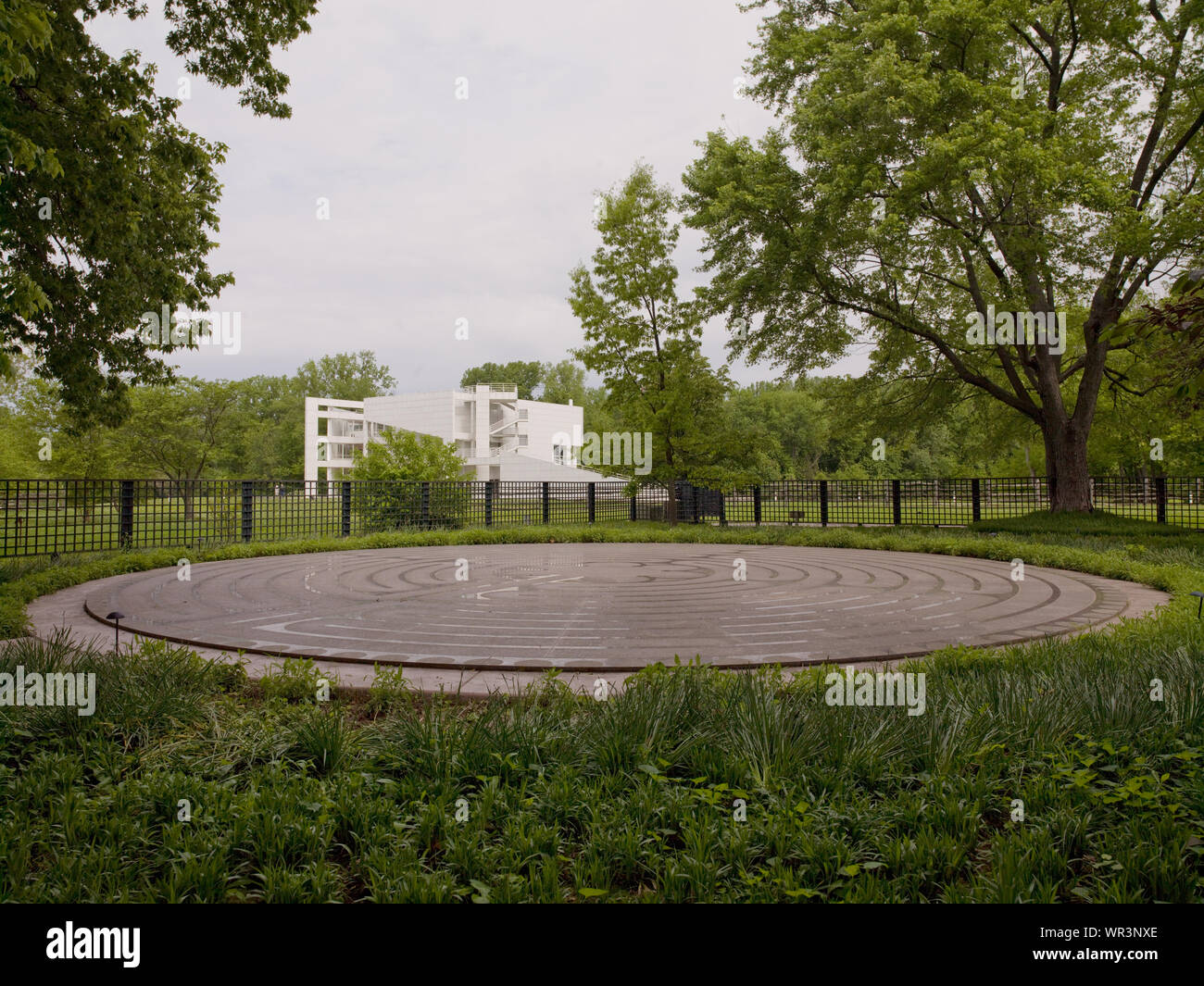 Maze, New Harmony, Indiana Stock Photo Alamy