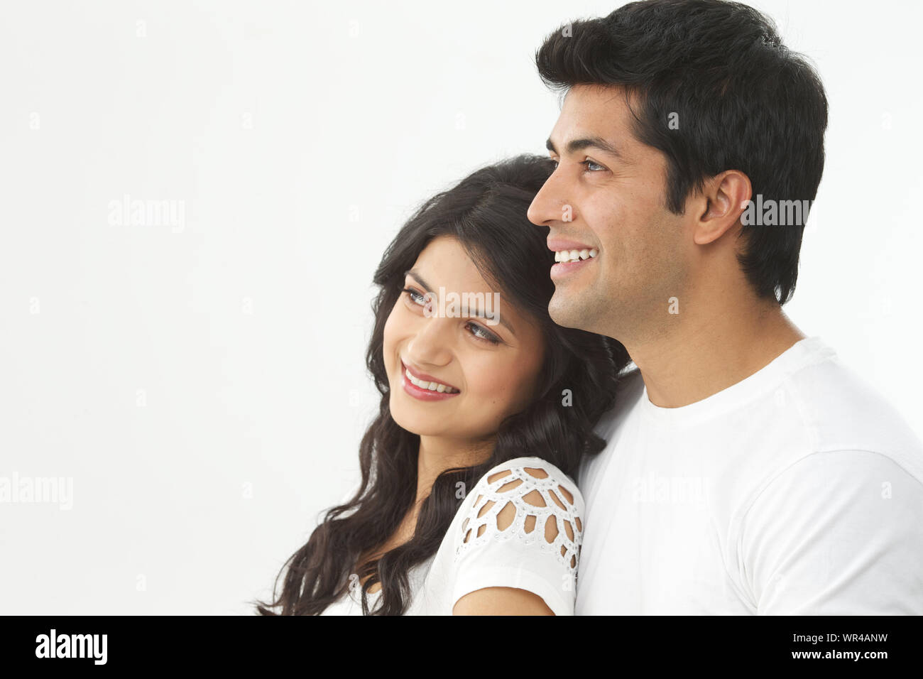 Close up young couple falling hi-res stock photography and images - Alamy