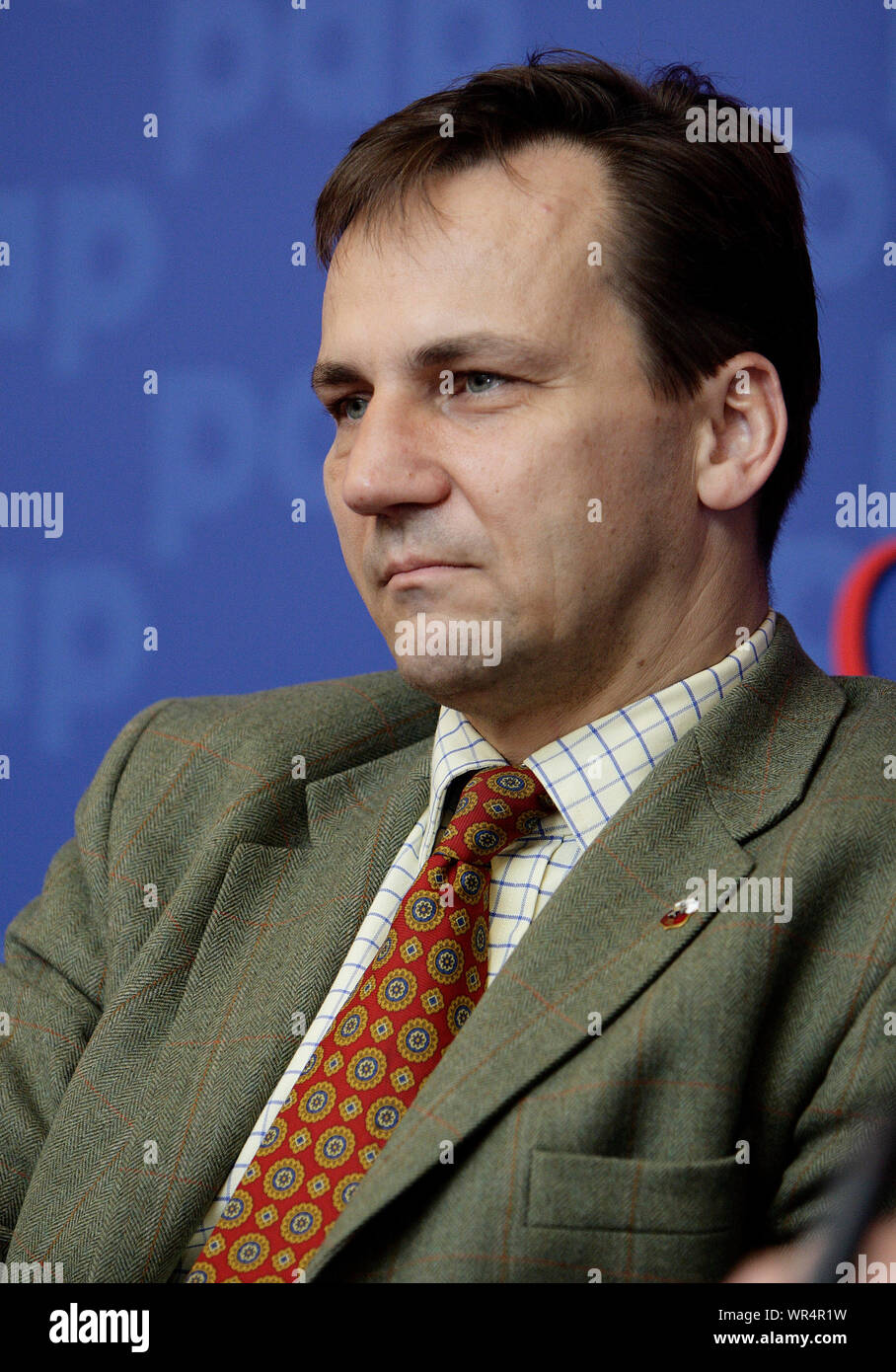 Pictured: Radoslaw Sikorski Stock Photo