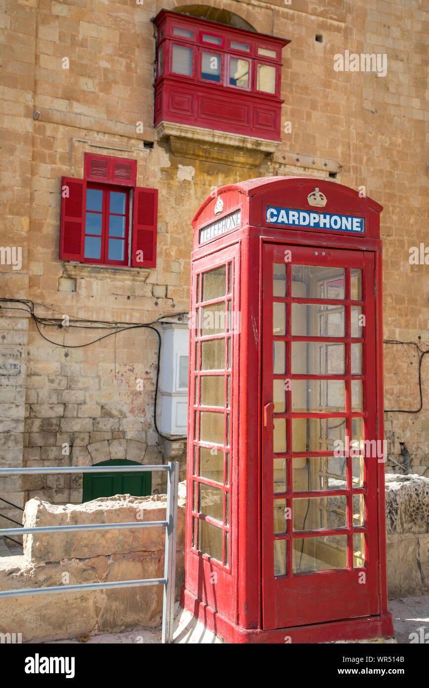 Phone booth malta hi-res stock photography and images - Alamy