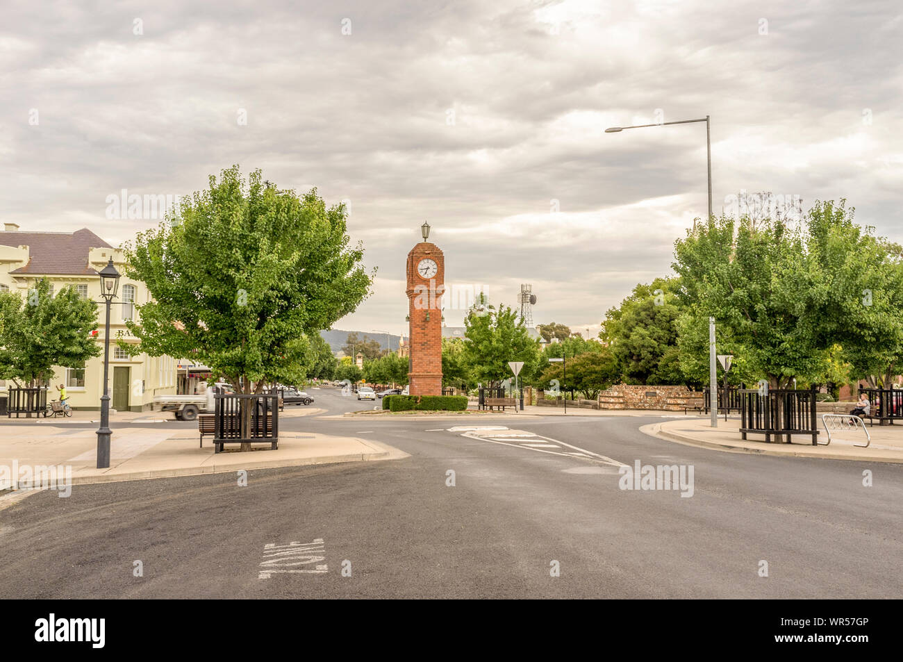 Mudgee Clock Tower in the town of Mudgee in the Central West region of