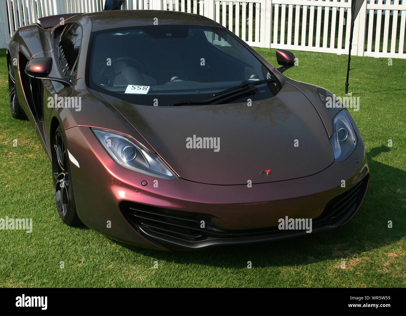 McLaren MP4-12C on display at Concours, Sun City, South Africa Stock Photo  - Alamy