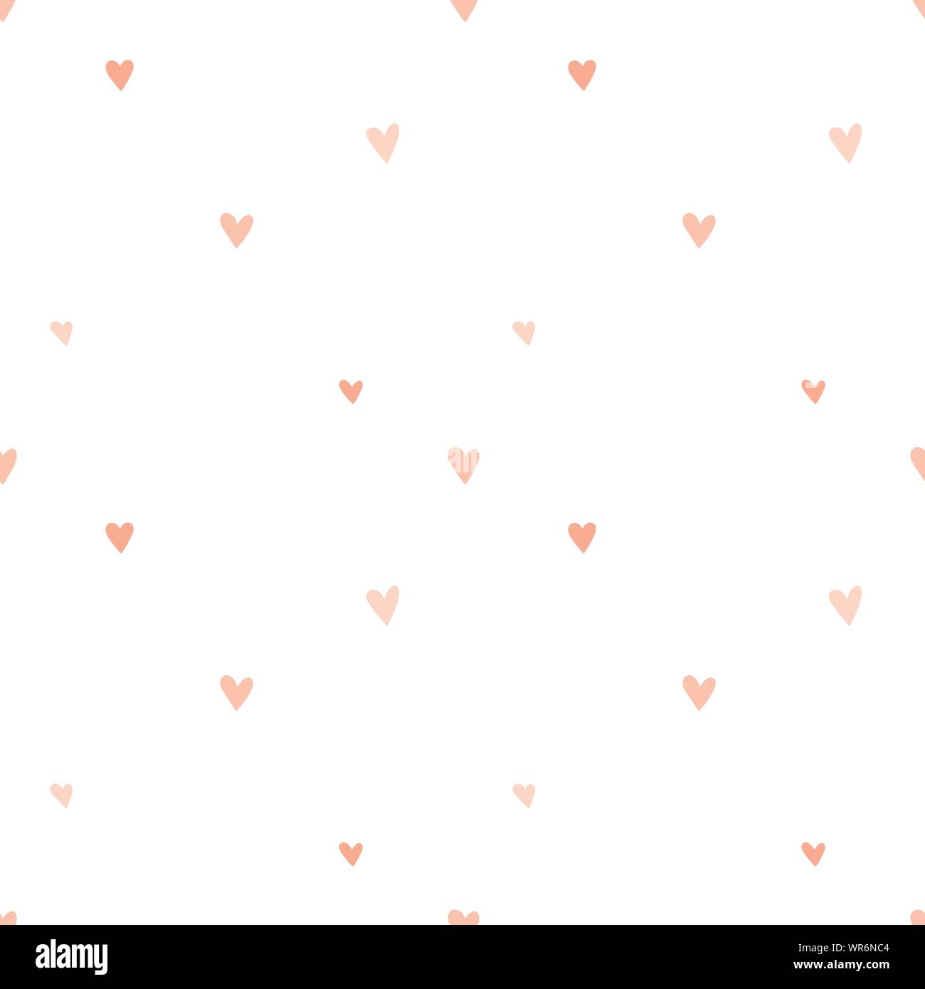 Light Pink Hearts Background