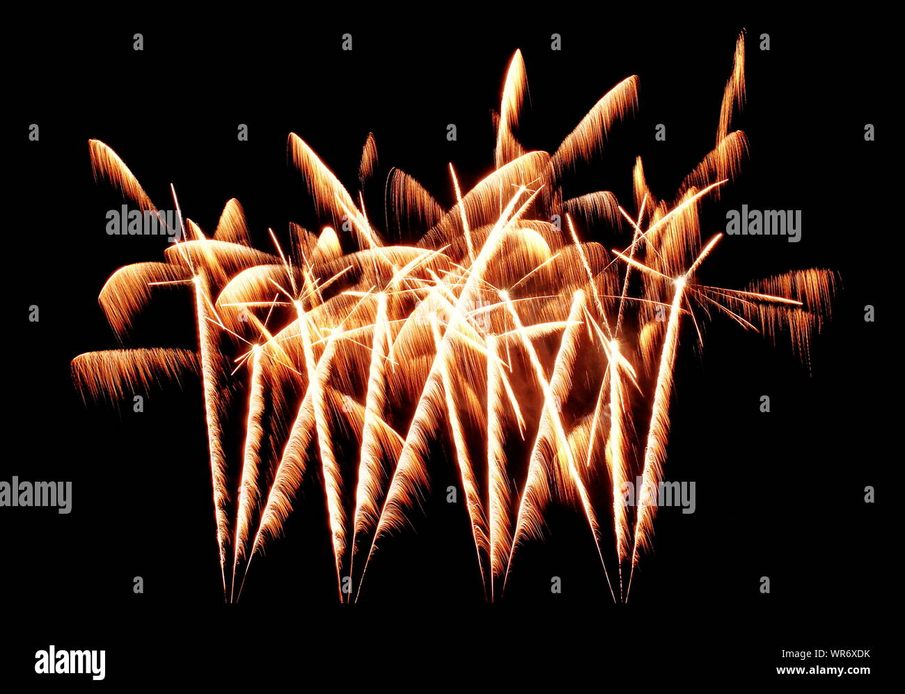 Explosions and colorful sheaves forming a spectacle of crackling