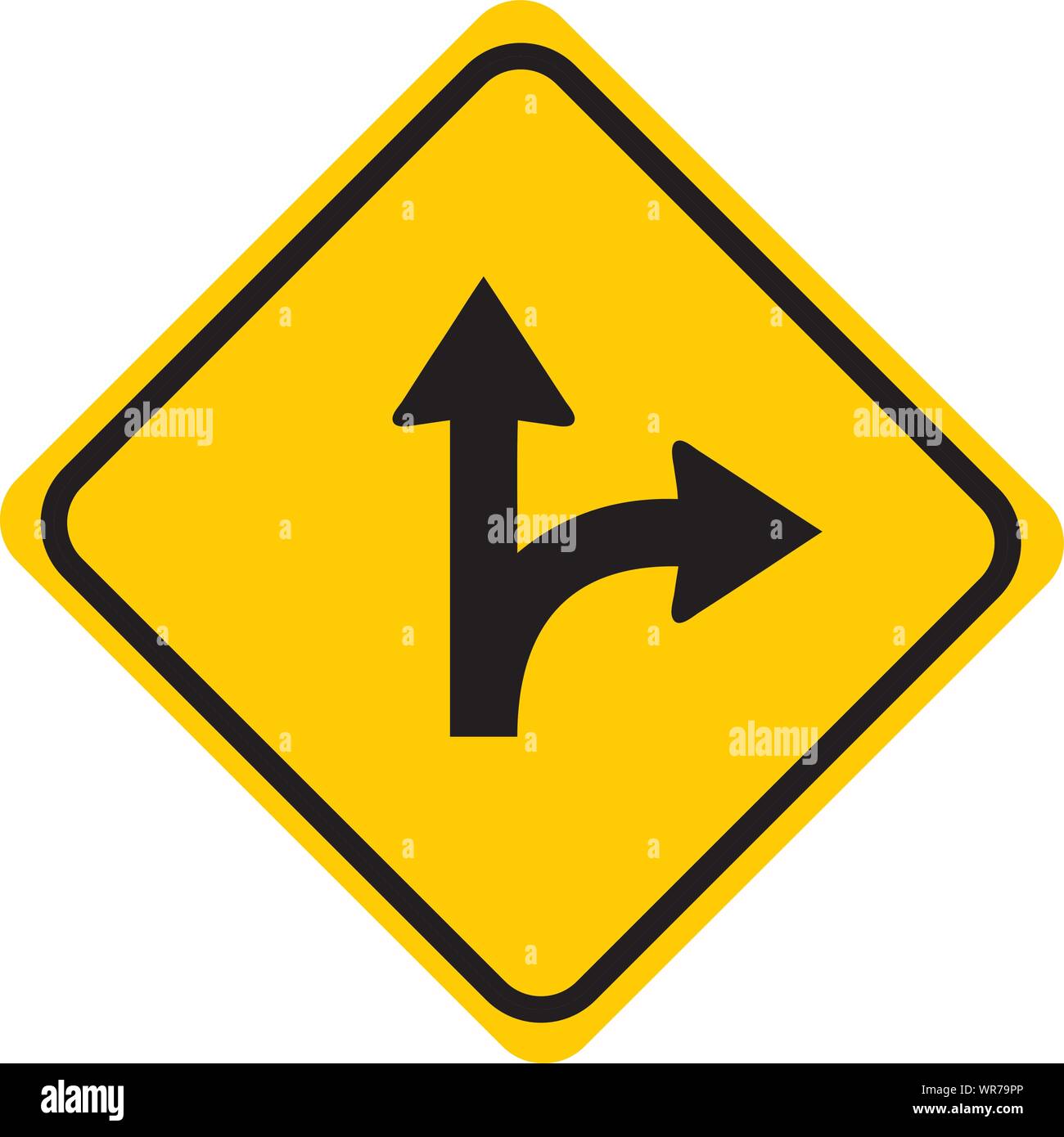 highway-sign-drive-safely-stock-vector-images-alamy