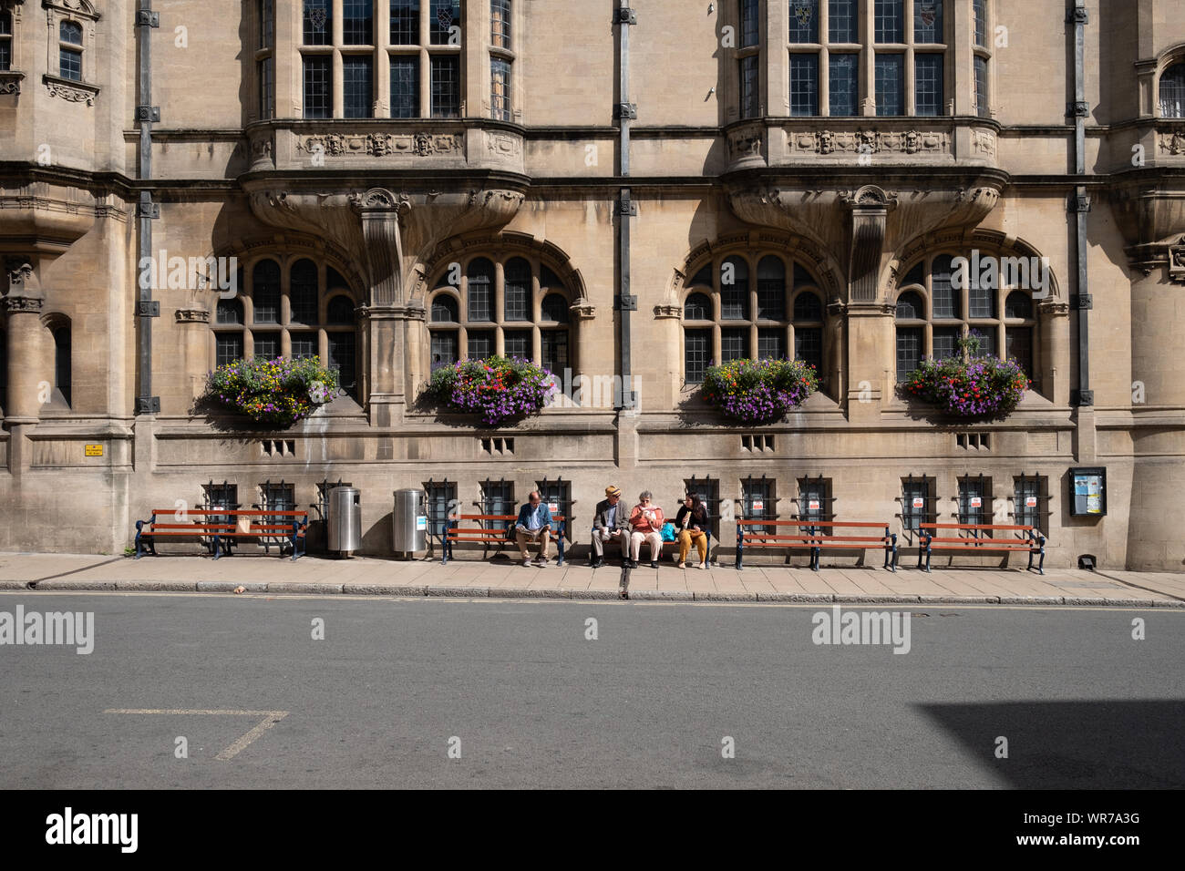 Oxford Town Hall Stock Photo Alamy