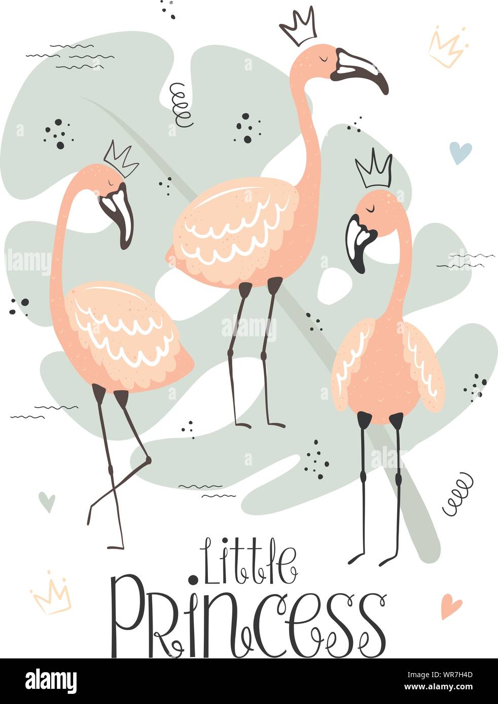 Cartoon Flamingo Royalty Free SVG, Cliparts, Vectors, and Stock  Illustration. Image 11235443., image size:982x1390
