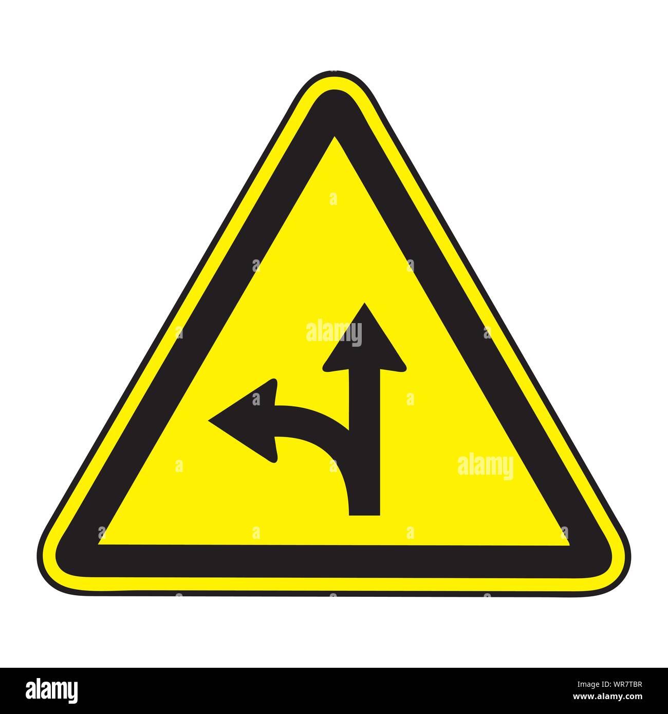 go straight turn left right Stock Vector Image & Art Alamy