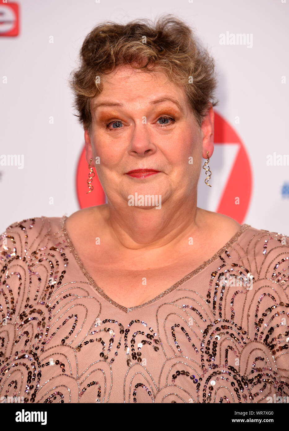 Anne hegerty attending tv choice awards held hilton hotel hires stock photography and images