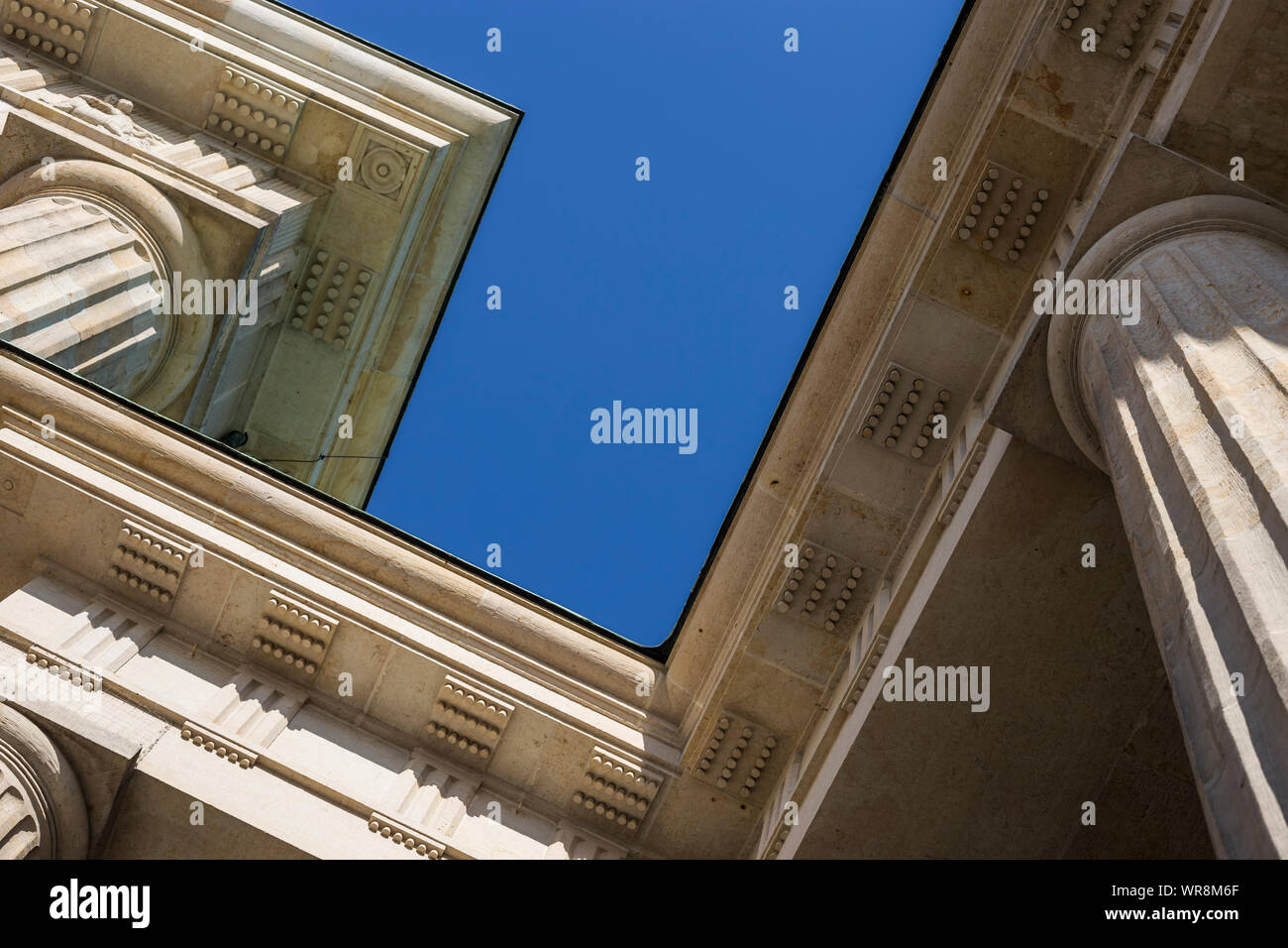 Detail shot of the arch of Brandenburg Gate in Berlin, Germany Stock ...