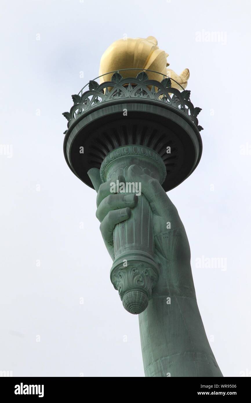 Statue Of Liberty Torch High Resolution Stock Photography and Images