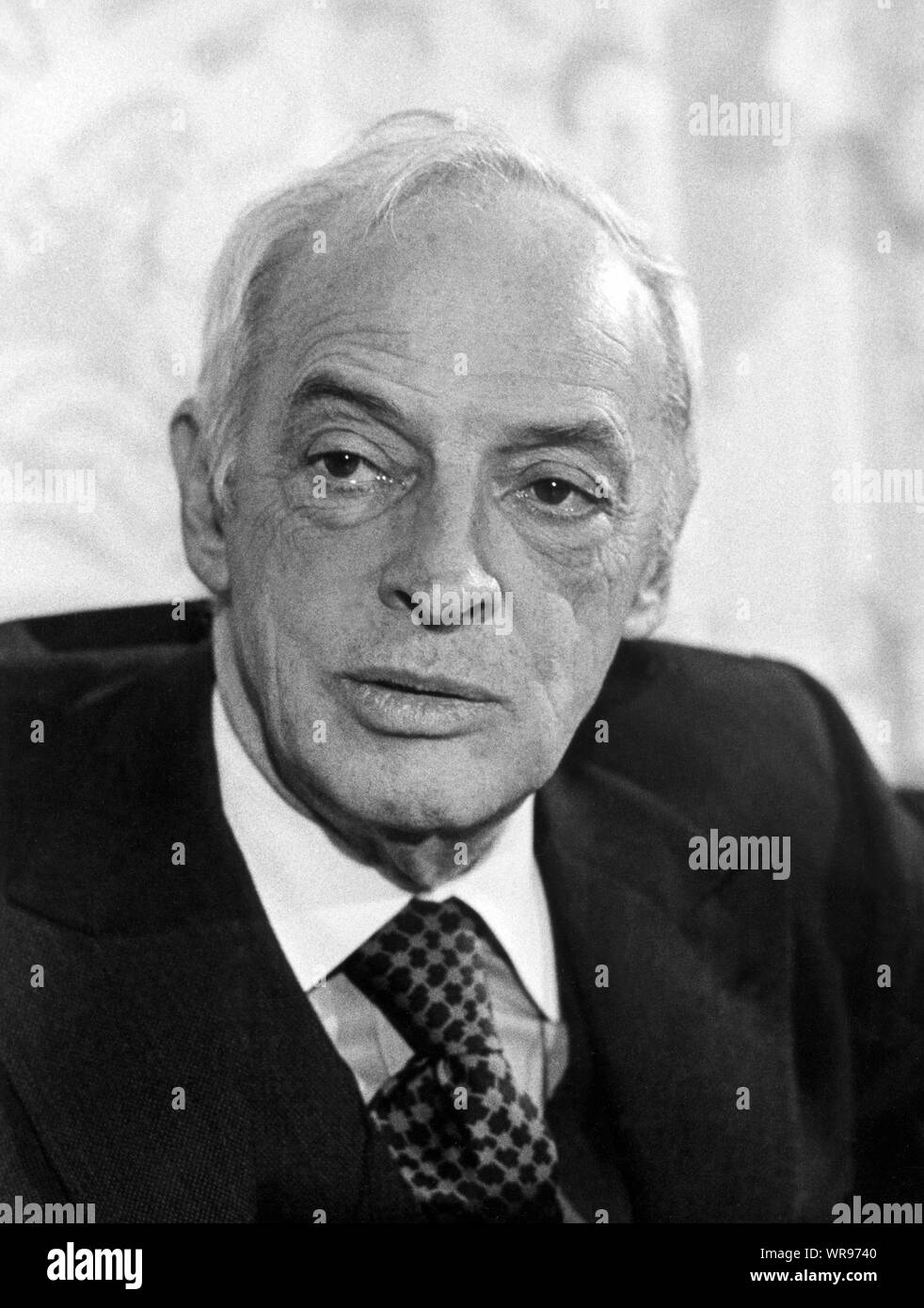 SAUL BELLOW Canadian-American author he was awarded The Nobel Prize for Litterature Stock Photo