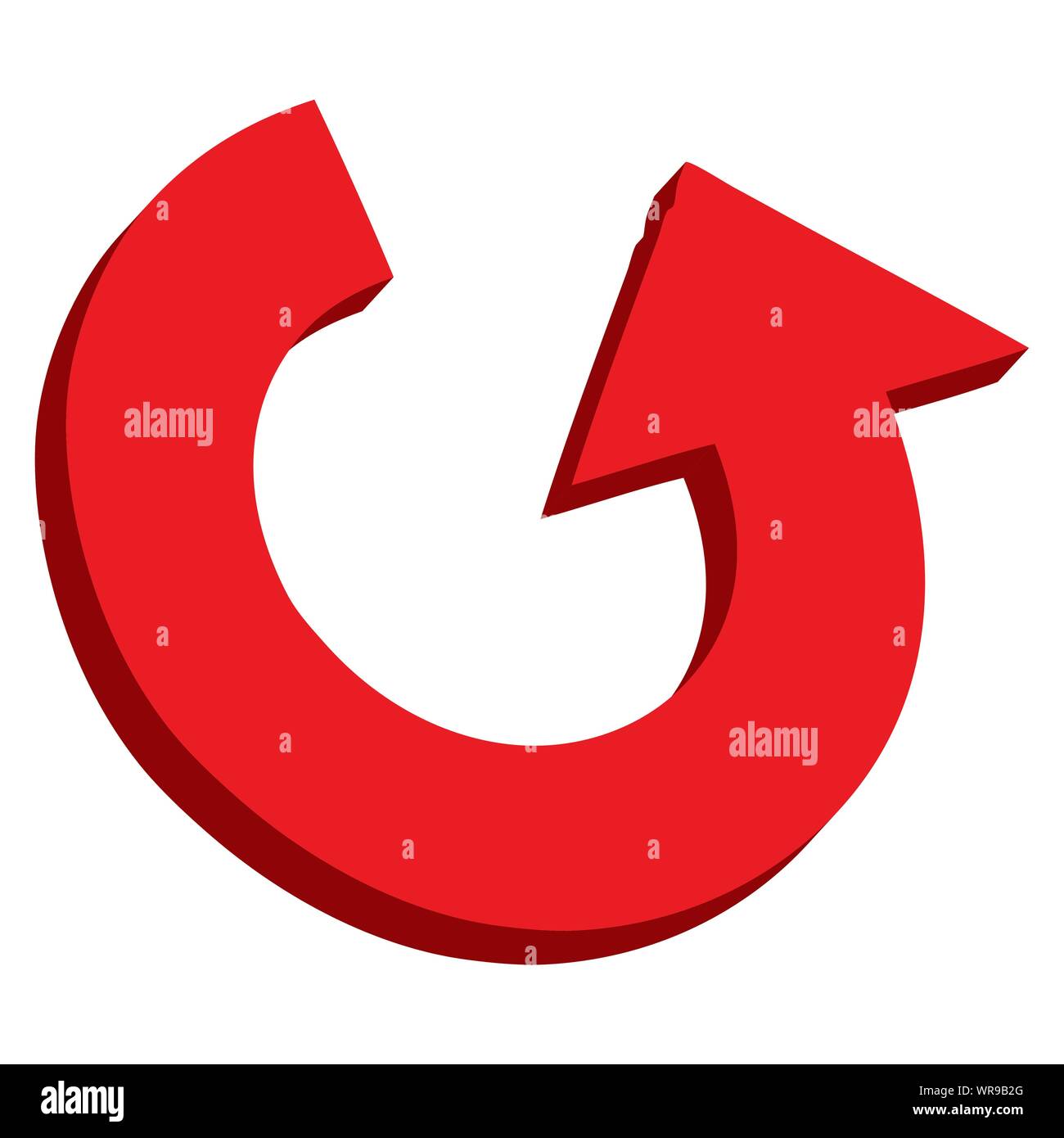 red arrow vector Stock Vector Image & Art - Alamy