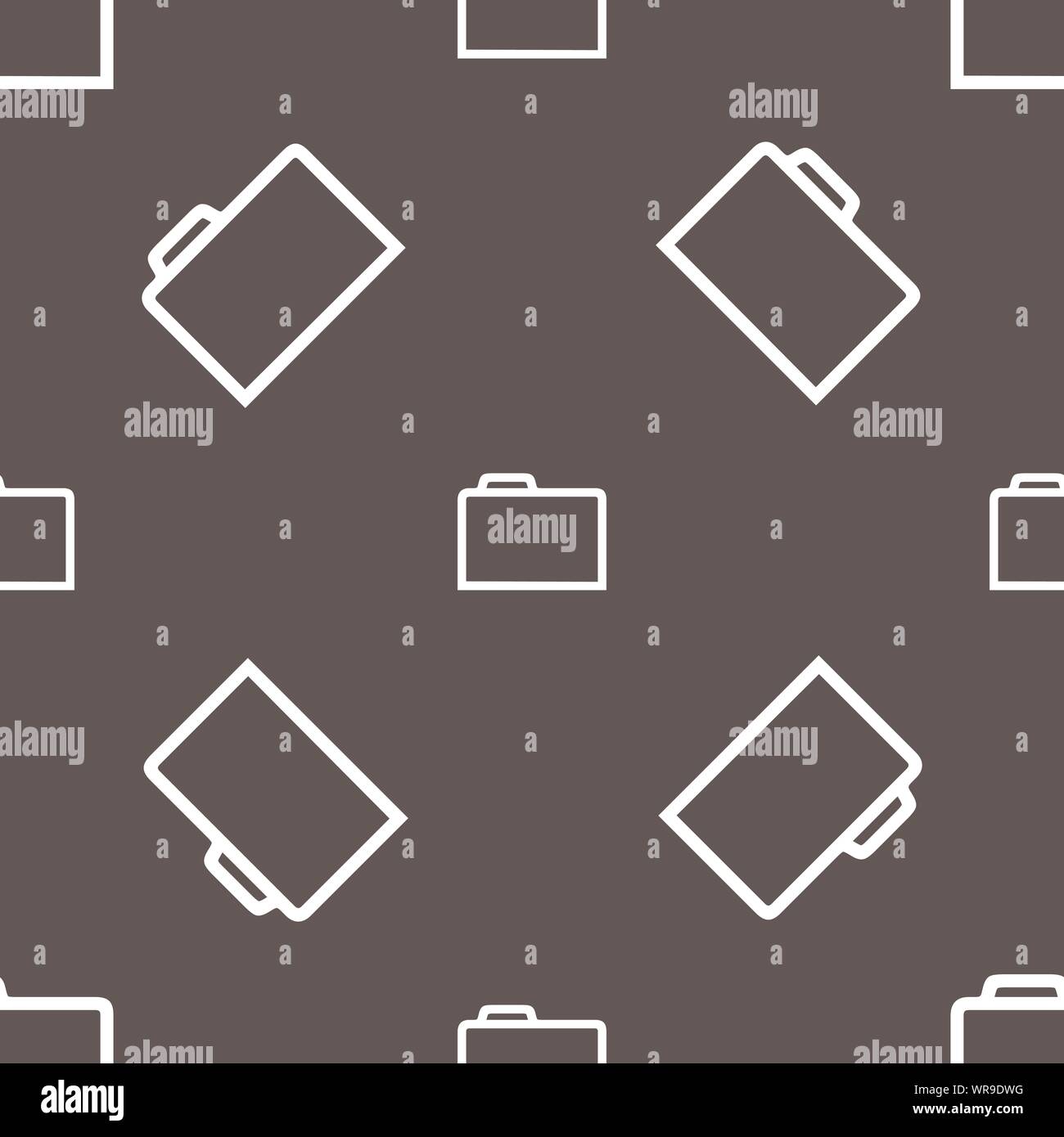 File folder icon seamless hi-res stock photography and images - Alamy