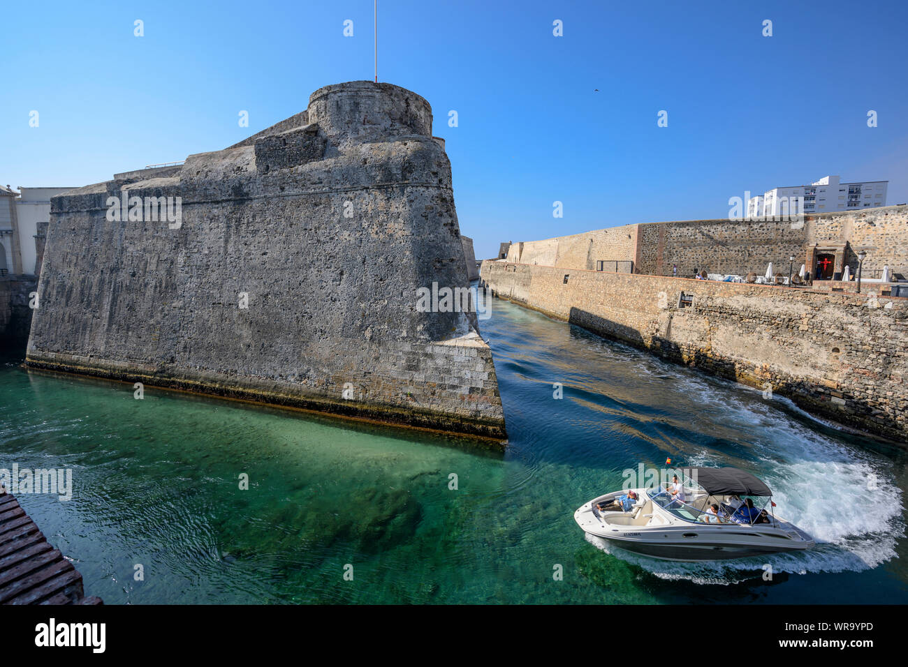 The Spanish enclave of Ceuta, North Africa Stock Photo