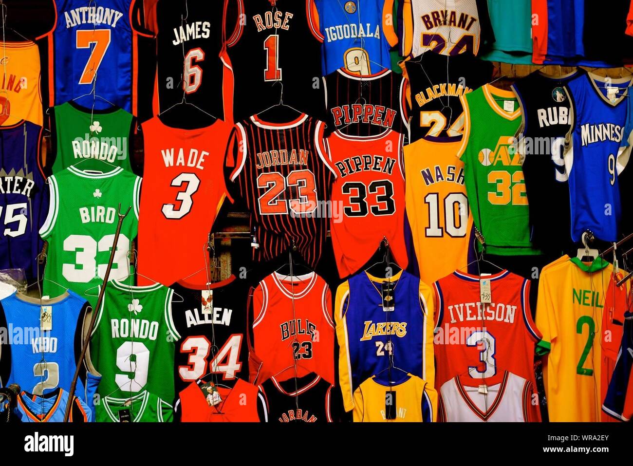 Jerseys for sale hi-res stock photography and images - Alamy
