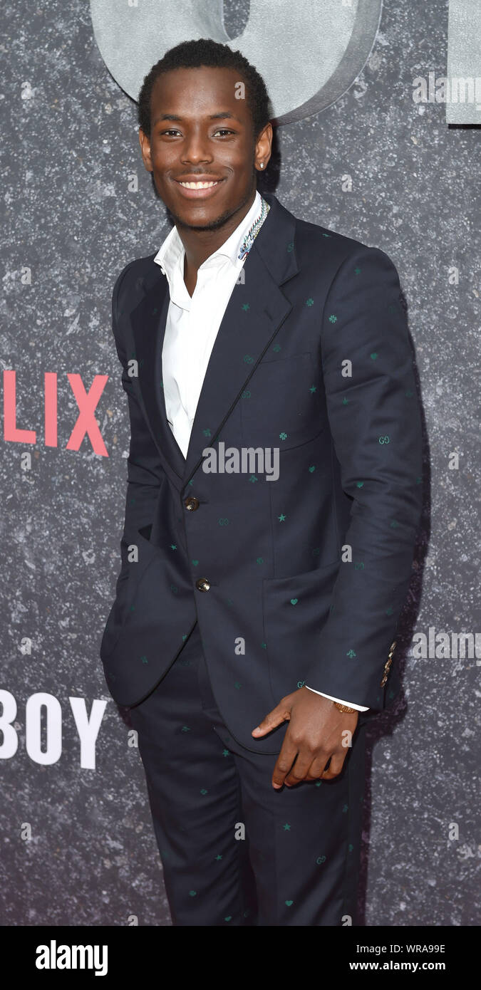 Photo Must Be Credited ©Alpha Press 079965 04/09/2019 Michael Ward at the Top Boy UK Premiere held at the Hackney Picturehouse in Hackney, London. Stock Photo