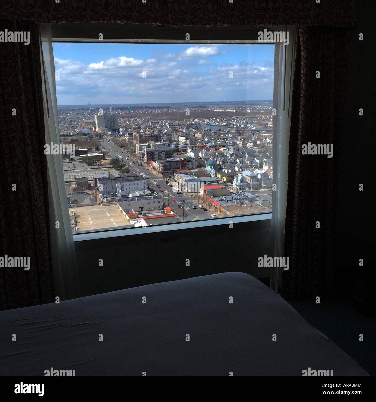 Modern building viewed through window hi-res stock photography and ...