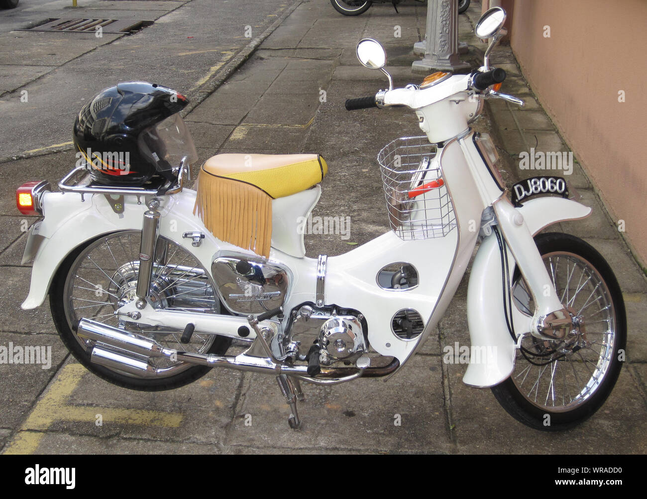 Superbly restored little Honda, Kota Bharu, Malaysia, 2009 Stock Photo