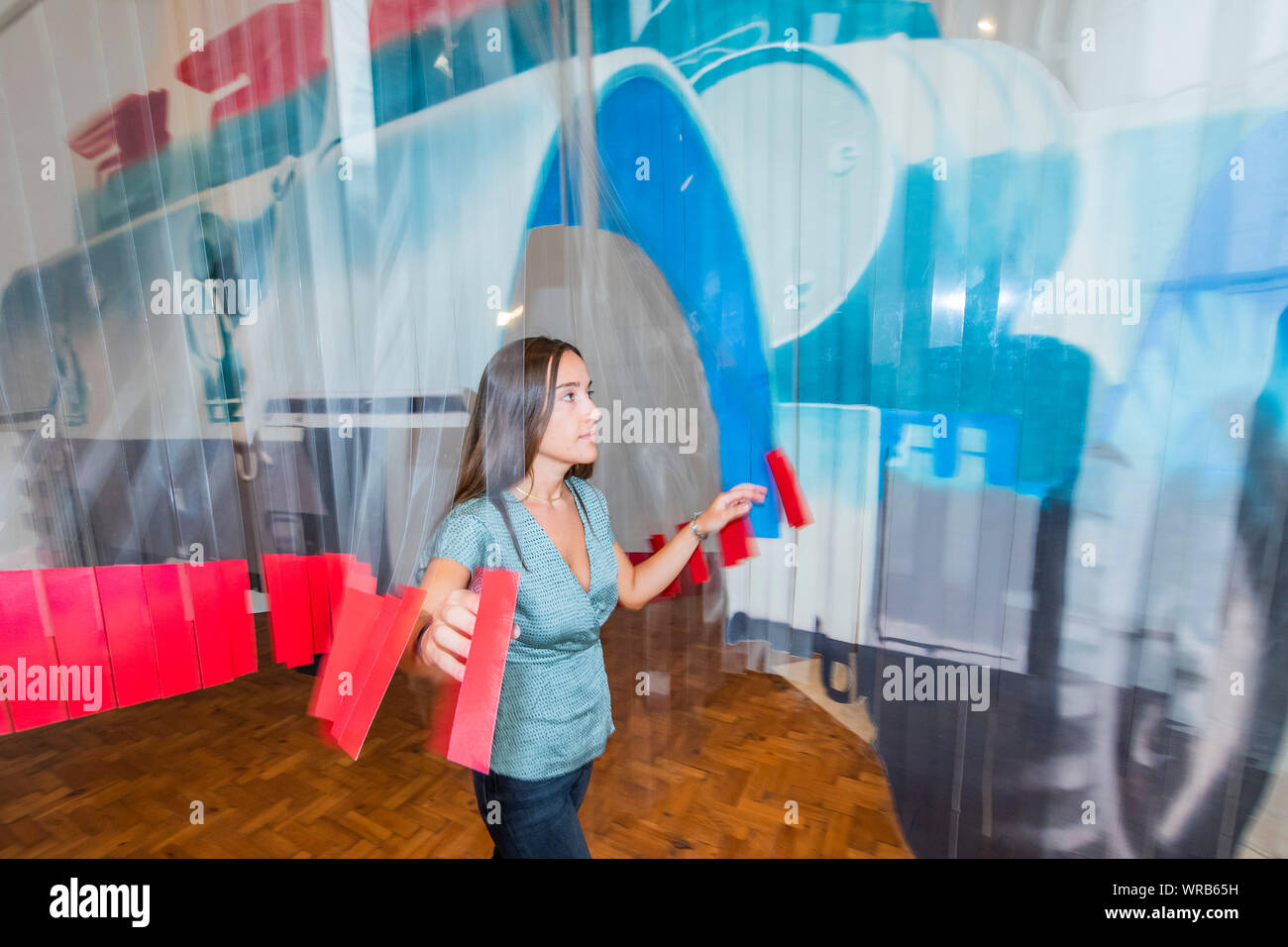 London, UK. 10th Sep, 2019. Forest Ranger, 1967 - The early years of James Rosenquist, visualising the Sixties - The First In-Depth Exhibition in the UK in Over Thirty Years to Focus On the Pivotal Decade of the Artist’s Career, Within and Beyond The Realms of Pop Art Credit: Guy Bell/Alamy Live News Stock Photo
