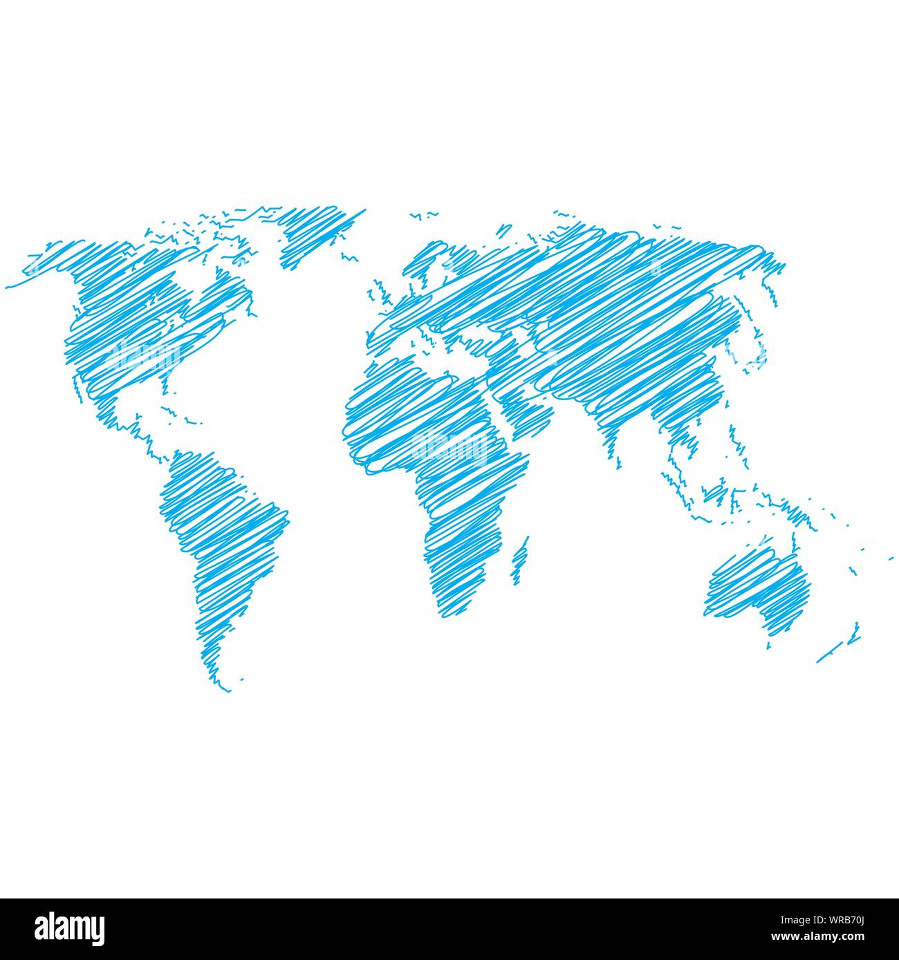 world map vector Stock Vector Image - World Map Vector WRB70J