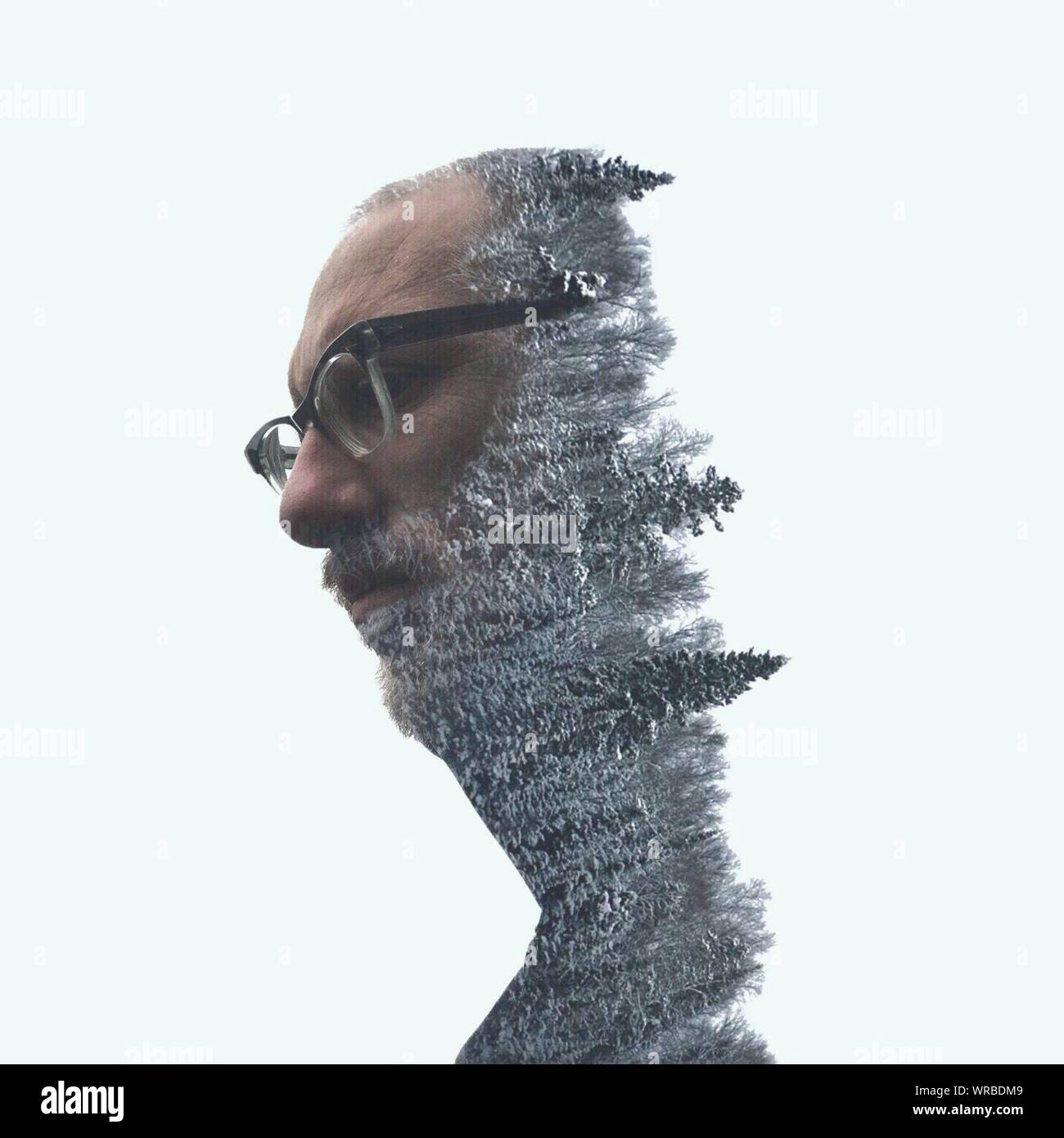 Double Exposure Man Tree High Resolution Stock Photography and Images ...