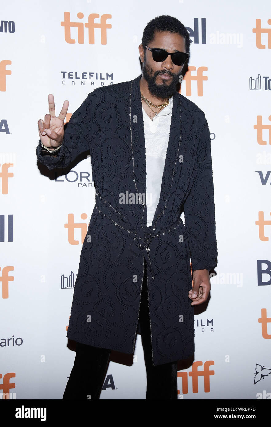 Toronto, Canada. 09th Sep, 2019. LaKeith Stanfield attends the "Uncut
