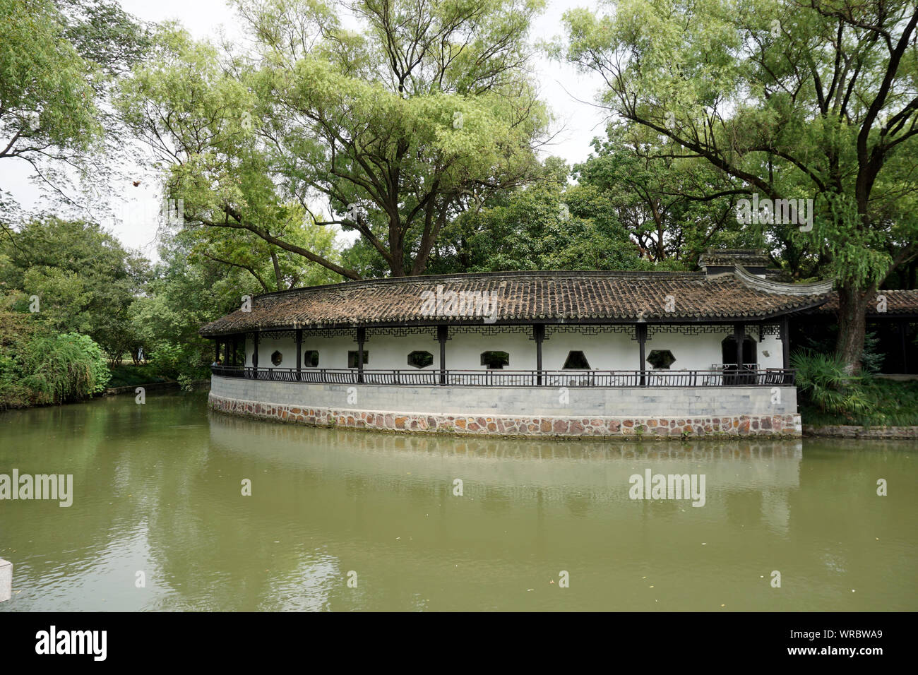 Hongmei Park, Changzhou, Jiangsu, China Stock Photo