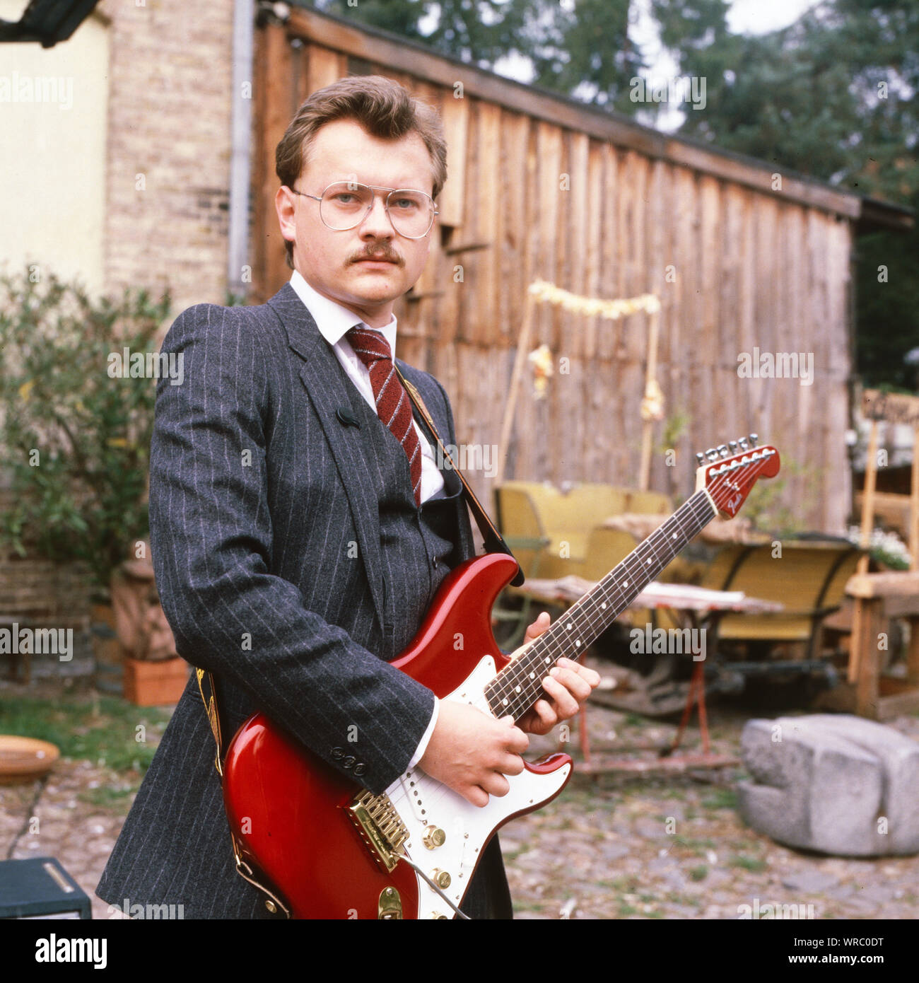 Heinz Rudolf Kunze, deutscher Rockmusiker, Deutschland ca. 1982. German rock singer and musician Heinz Rudolf Kunze, deutscher Rockmusiker, Deutschland ca. 1982. German rock singer and musician