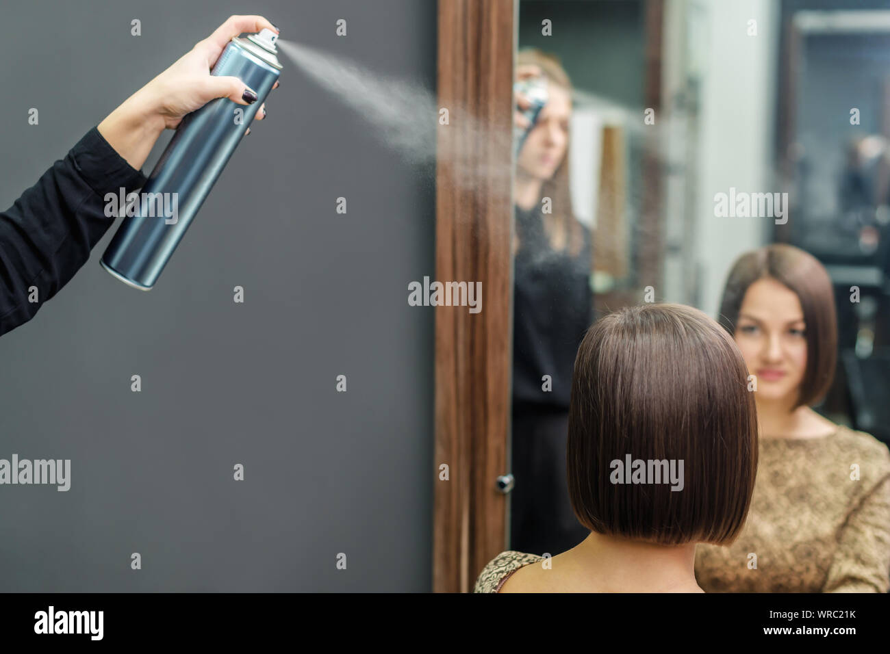 Blonde Brunette Ombre Hair Stock Photos Blonde Brunette Ombre