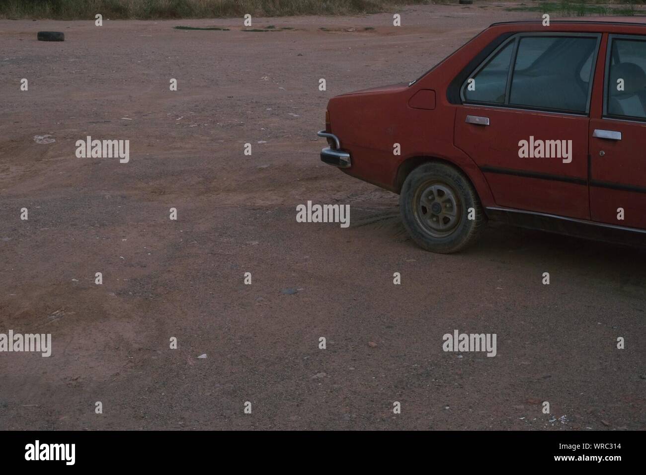 Rear Side Of Car Stock Photo Alamy