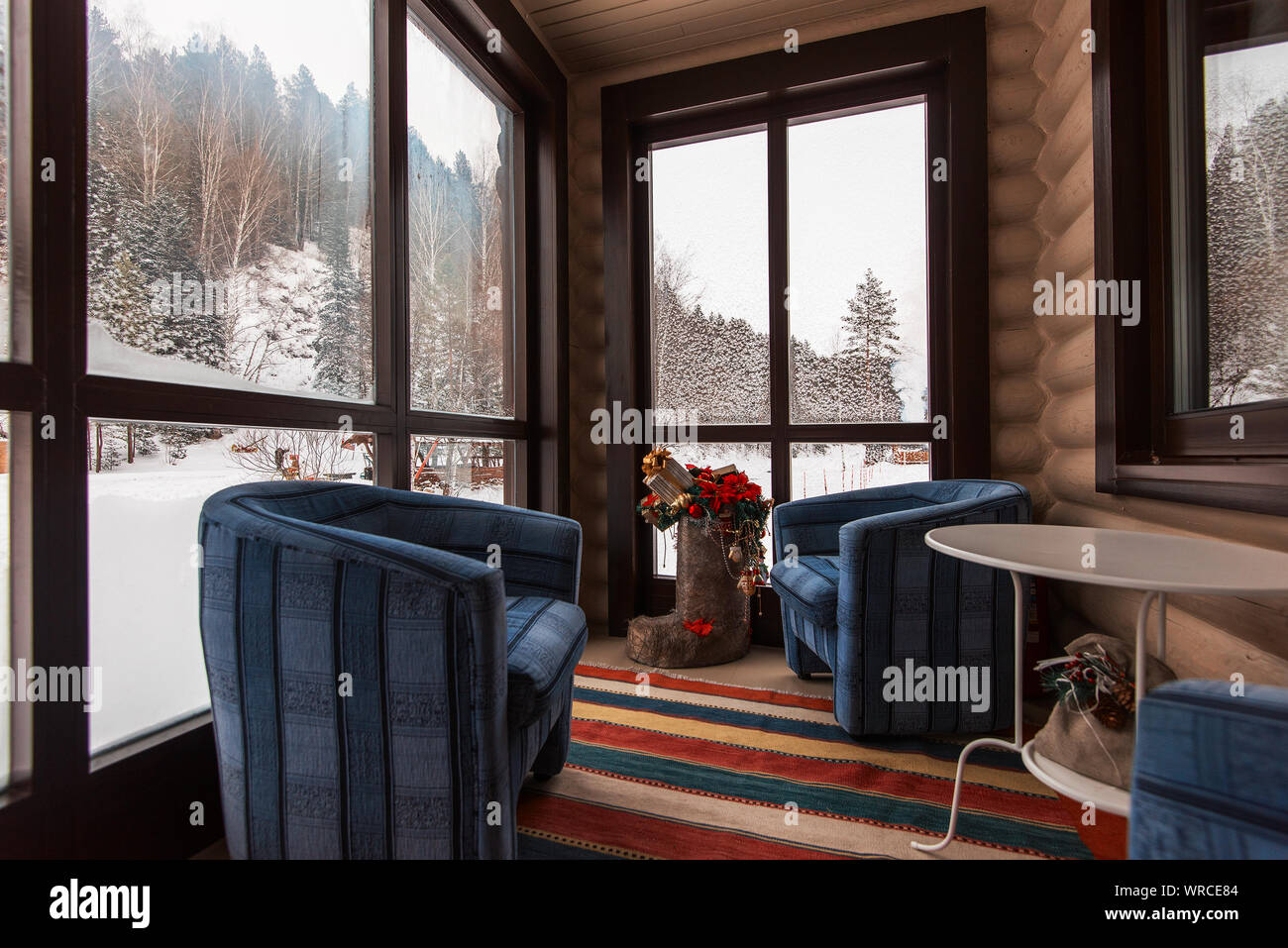 Room In Vacation Home Decorated For The Celebration Of The
