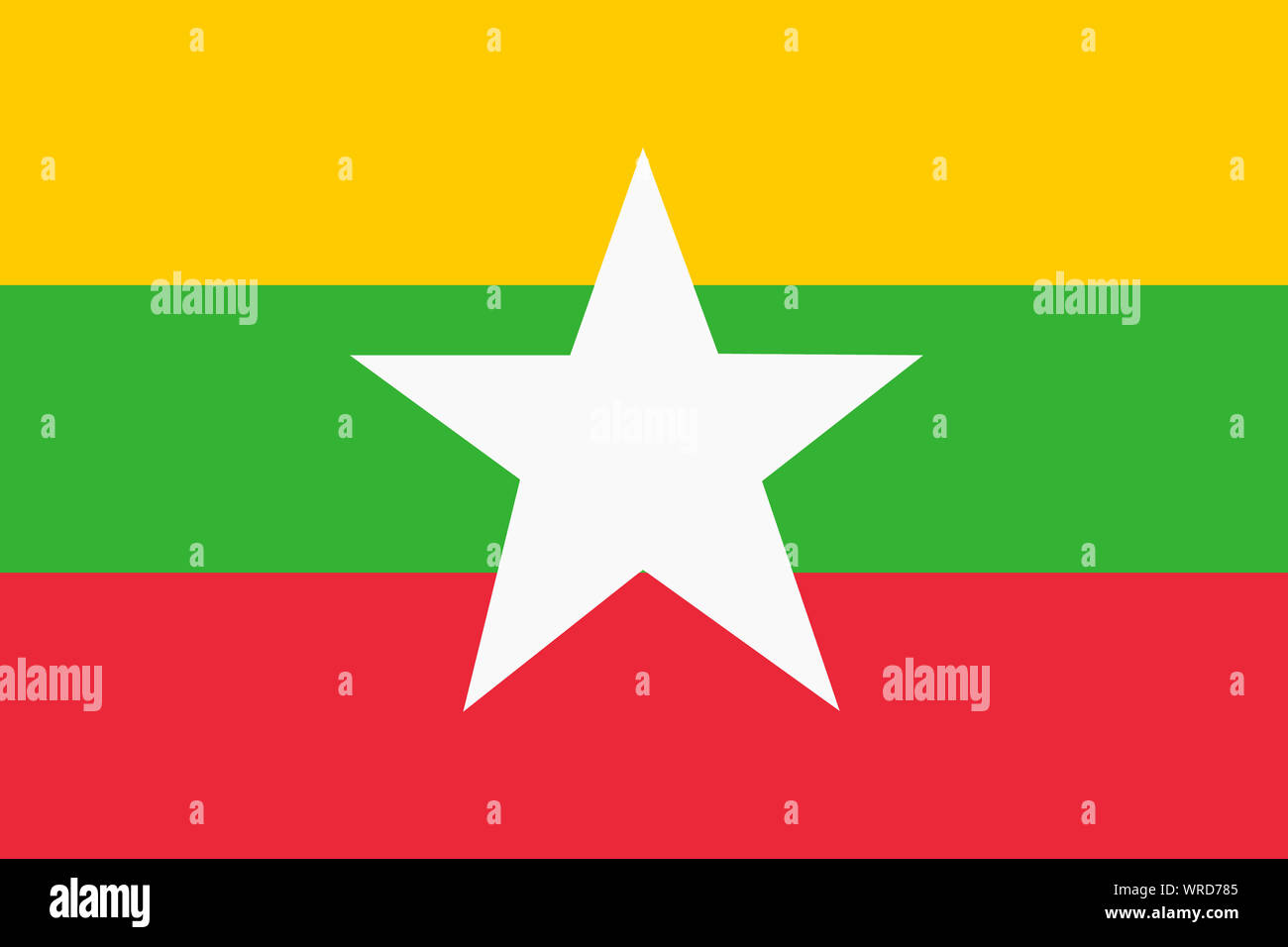 red white star flag