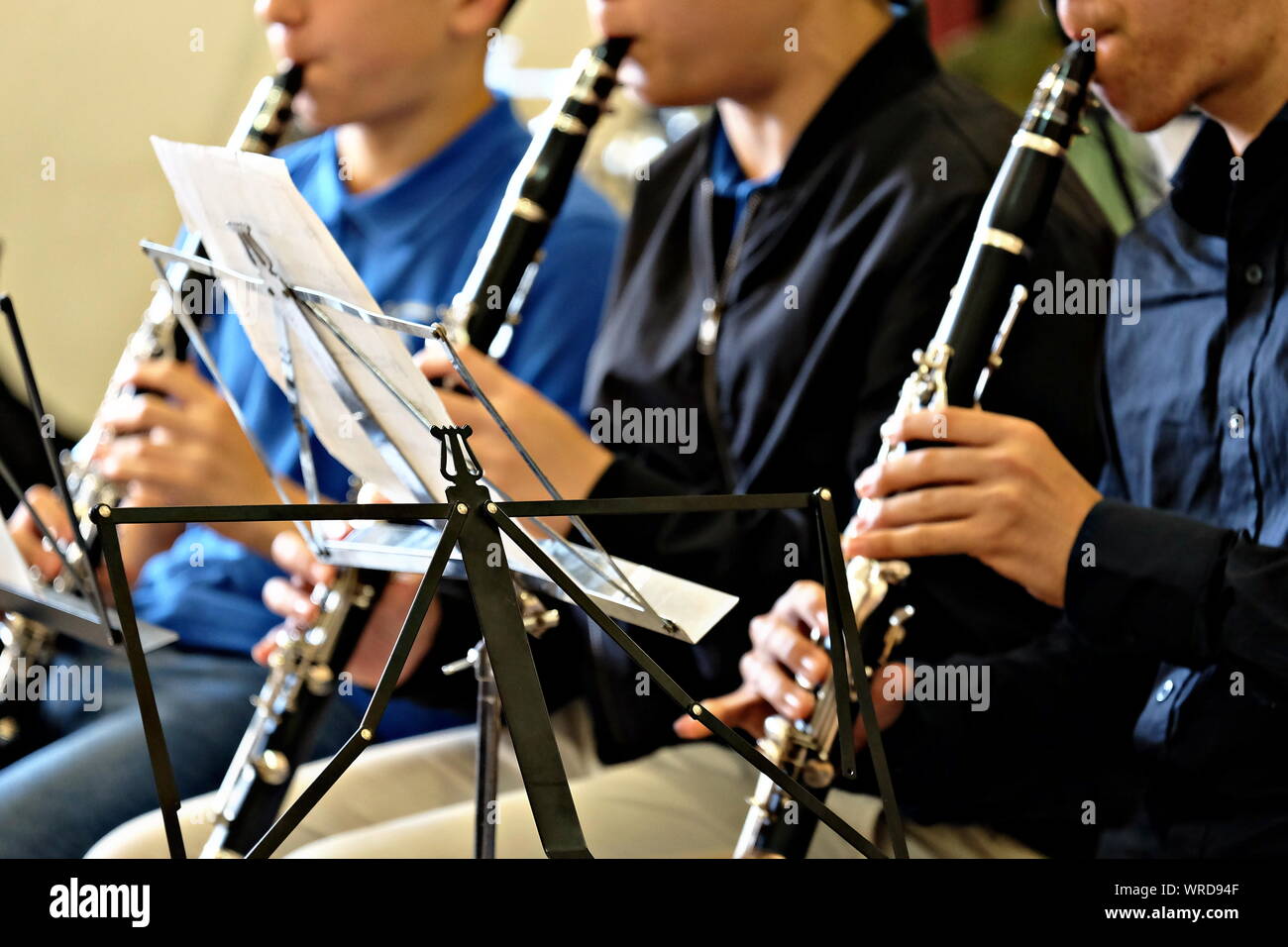 Wind orchestra hires stock photography and images Alamy