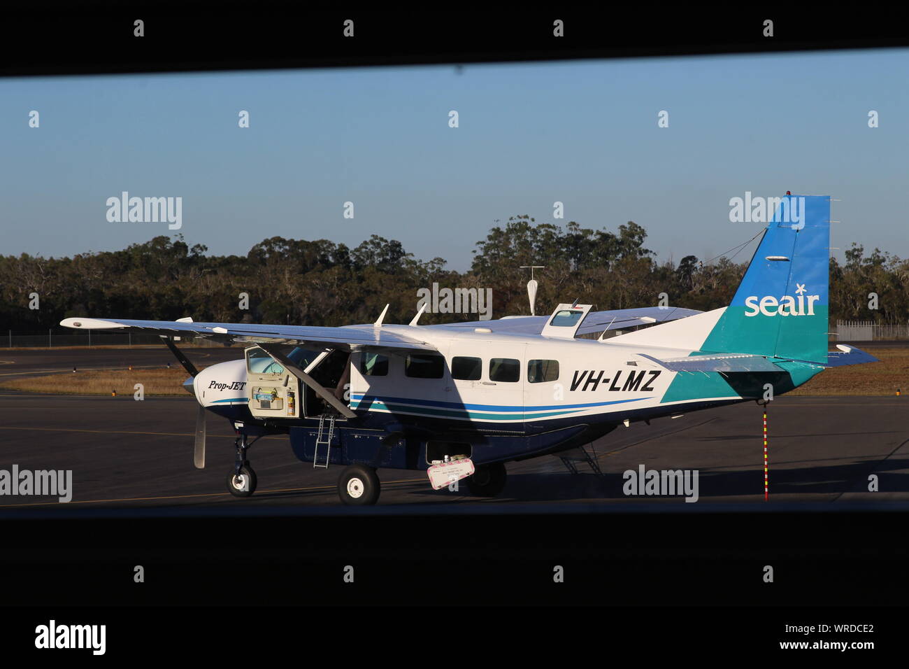 Lady Elliot Island aircraft Stock Photo - Alamy